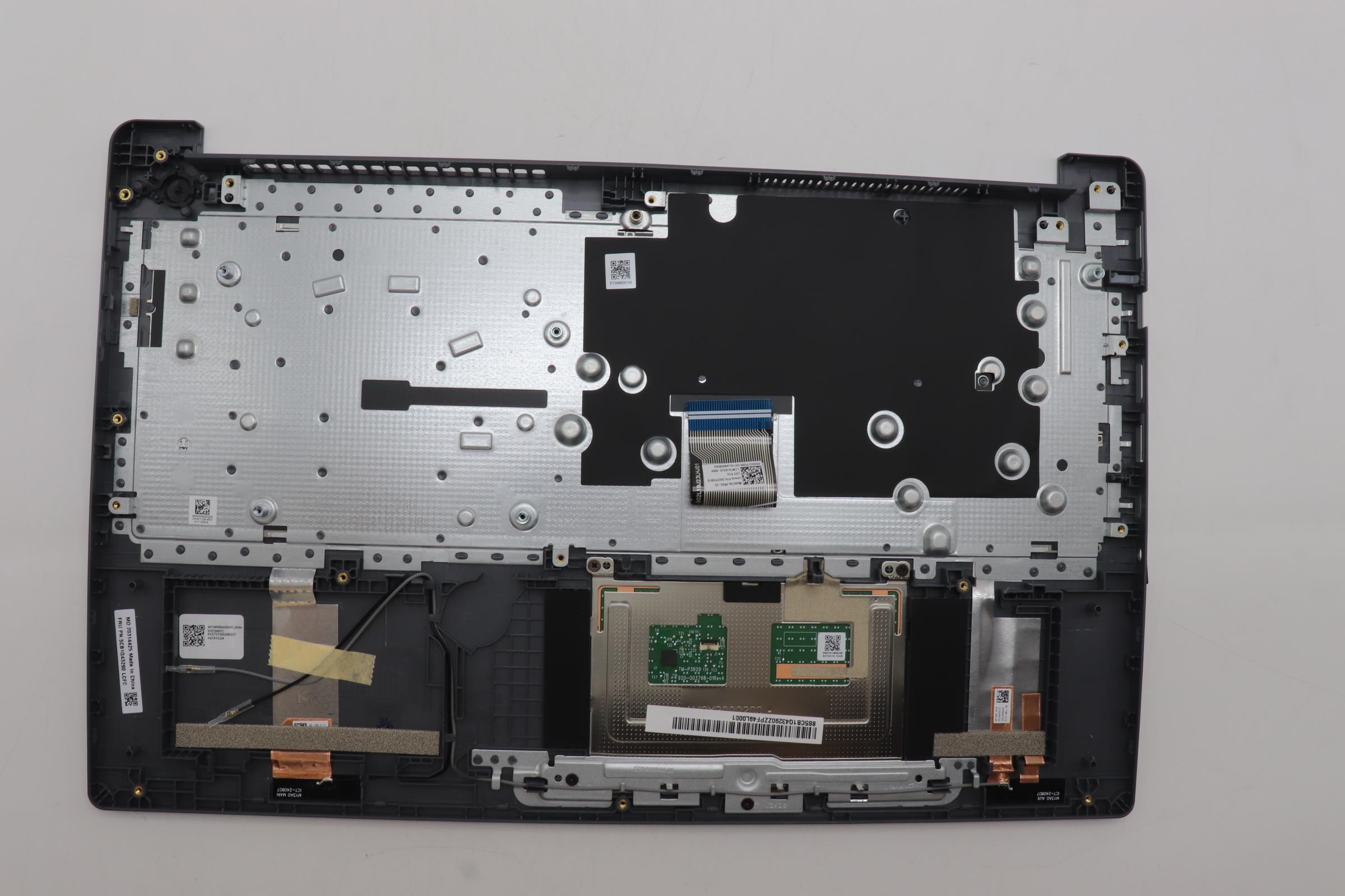 5CB1Q43290 - Original Lenovo Keyboard with Palmrest (Cover), English, Non-Backlight, L 83LK LG