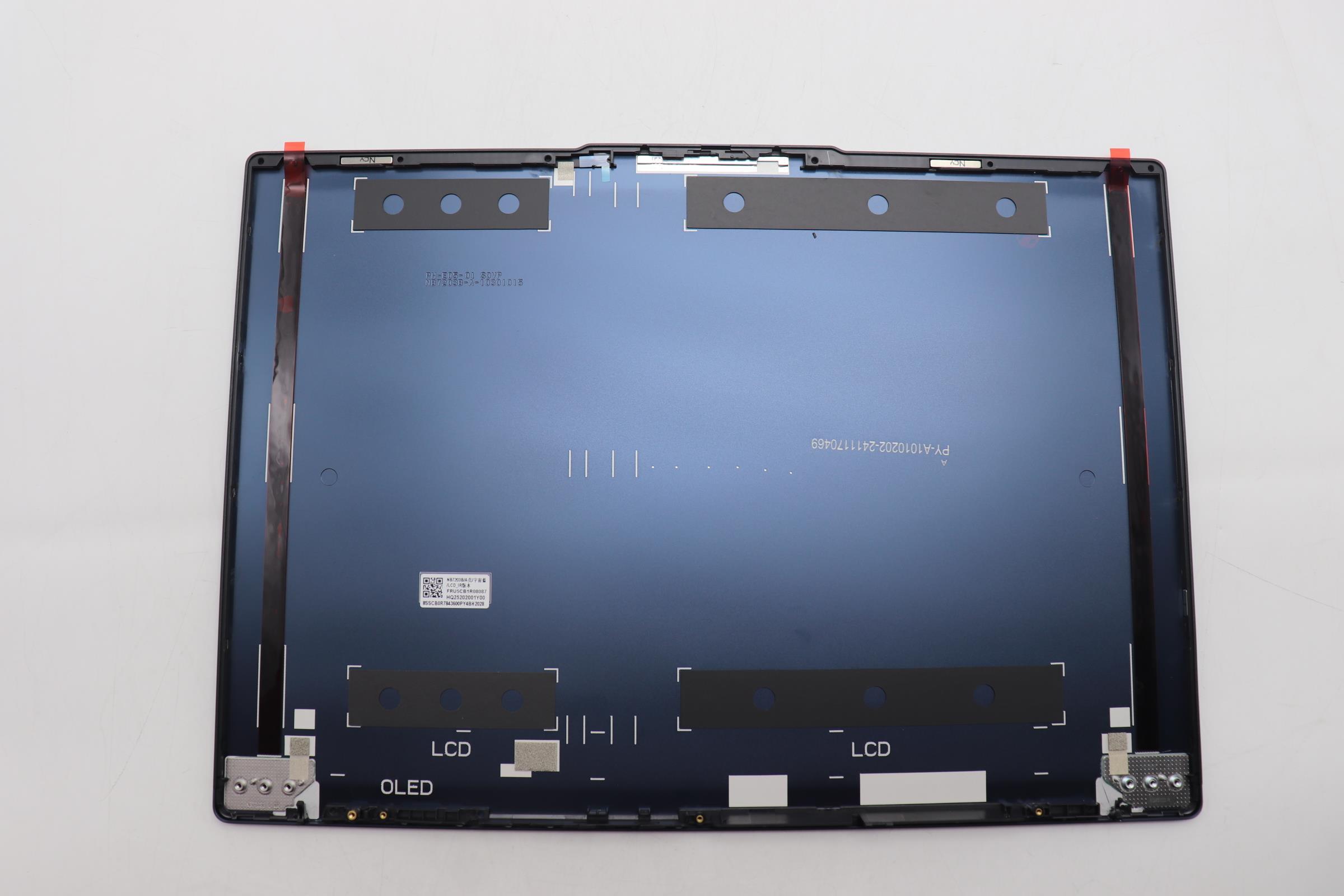 5CB1R08087 - Original Lenovo COVER A Cover H 83J1_Cosmic Blue_LCD_IR