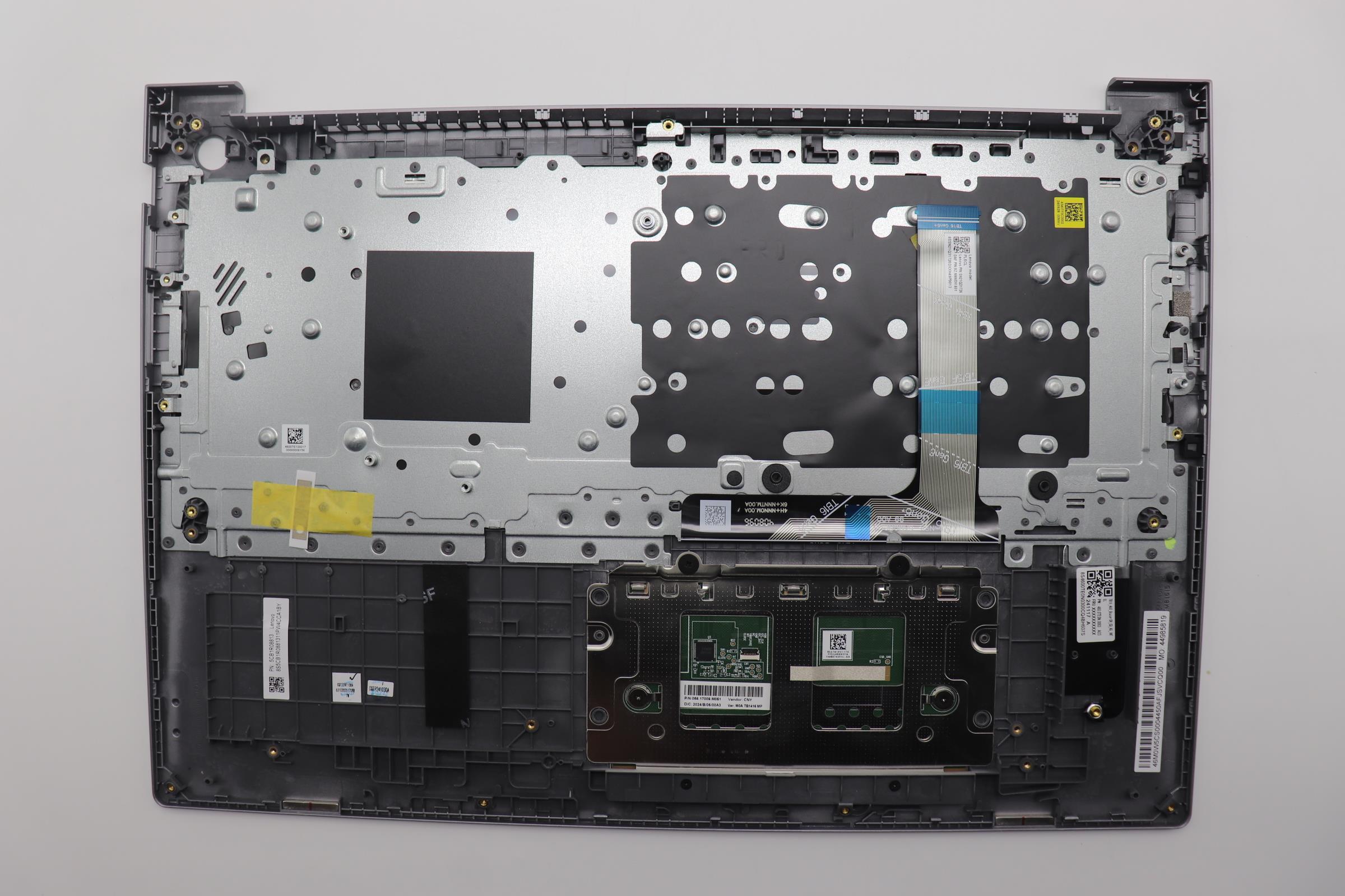 5CB1R08813 - Original Lenovo Keyboard with Upper Cover (Palmrest),English,Arctic Grey,Non_Backlight,H-series