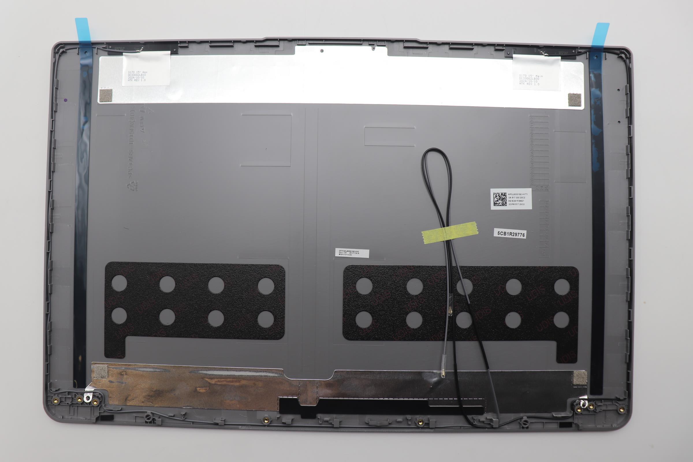 5CB1R29776 - Original Lenovo LCD Cover C 82VG Grey NewR