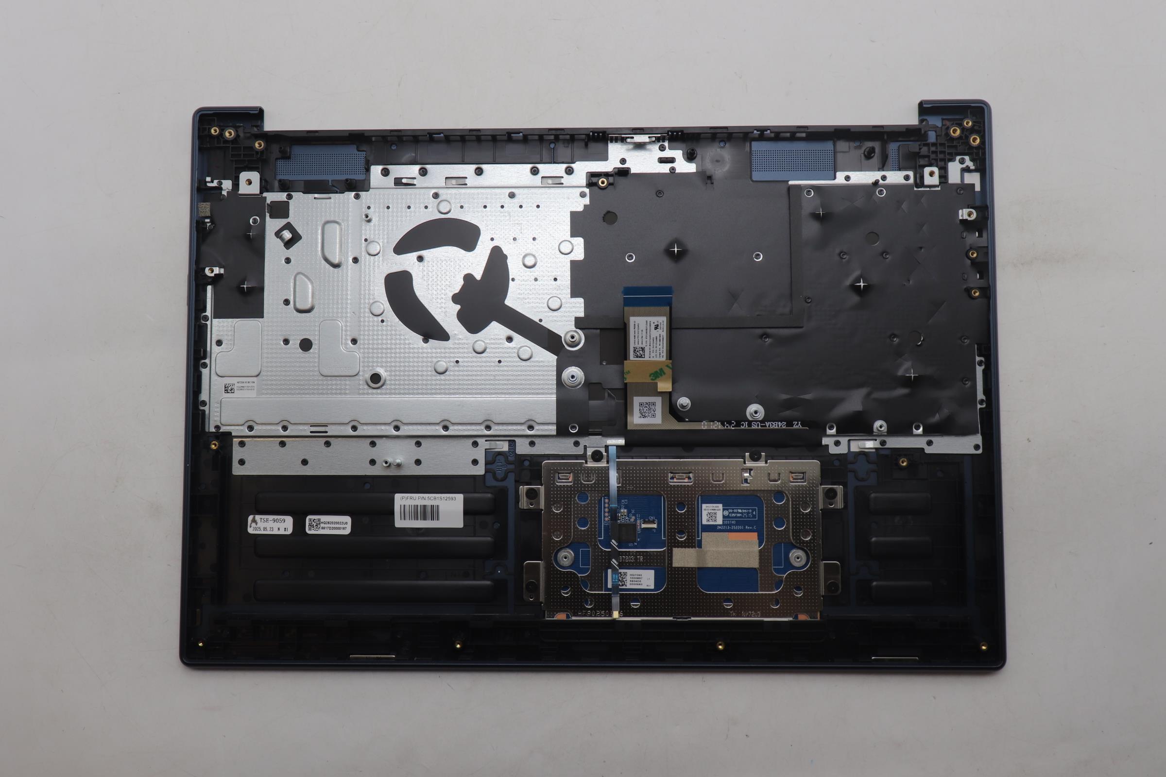 5CB1S12593 - Original Lenovo Keyboard with Upper Cover (Palmrest) ENG H 83ND CB ML 3CELL