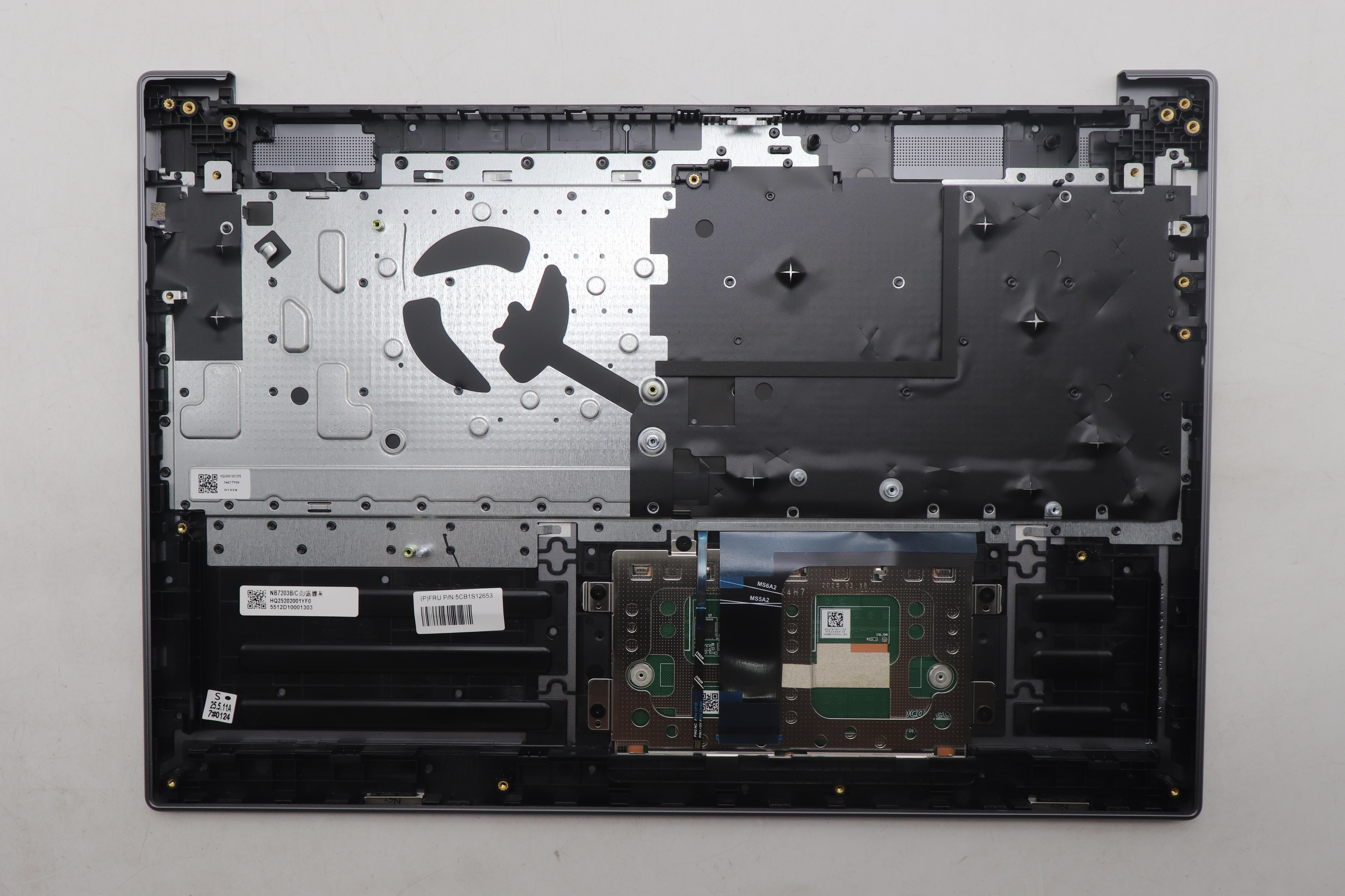5CB1S12653 - Original Lenovo Keyboard with Upper Cover (Palmrest) ENG H 83ND LG ML 3CELL
