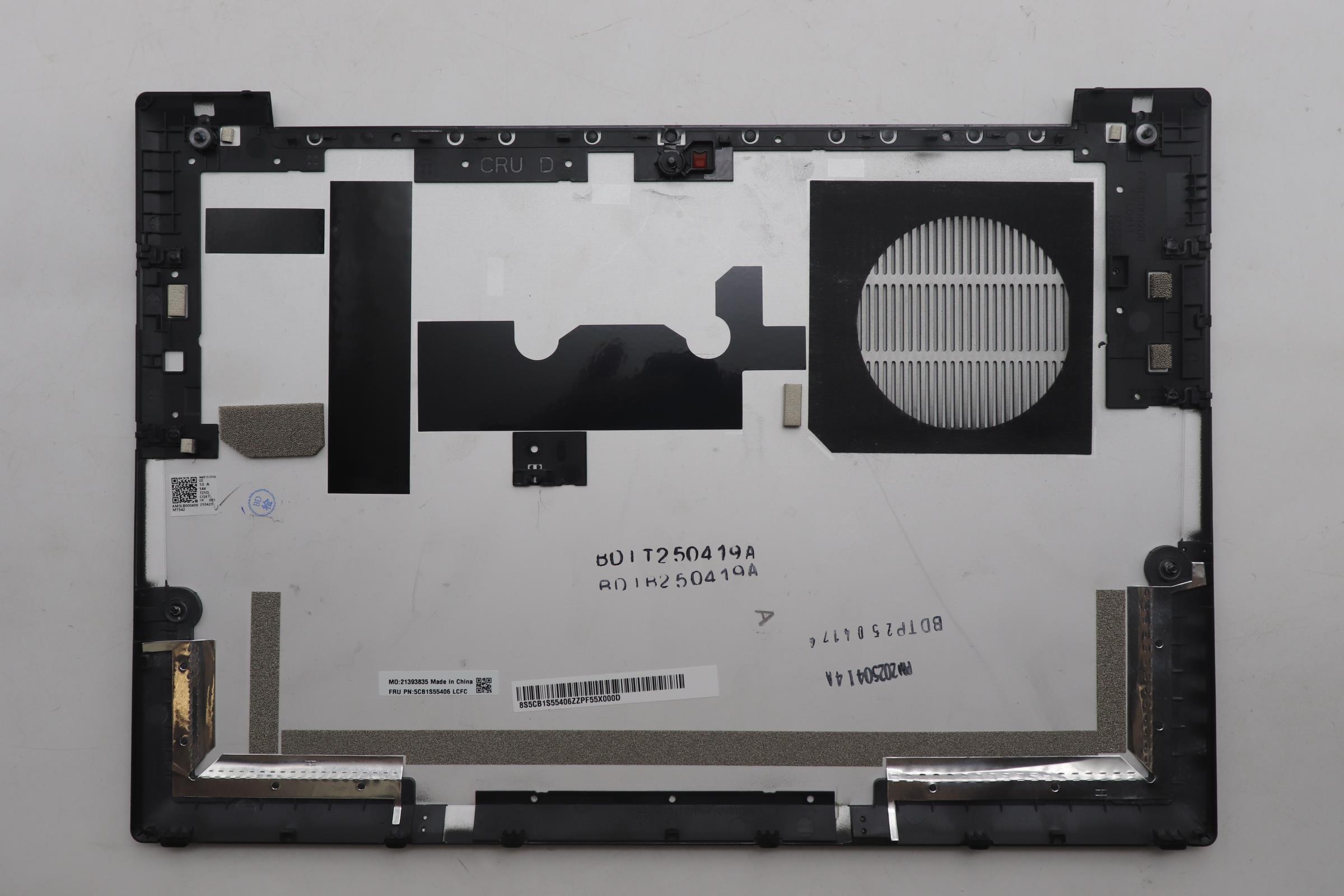 5CB1S55406 - Original Lenovo Cover MTS42_D_Cover_WW_BK_ASSY