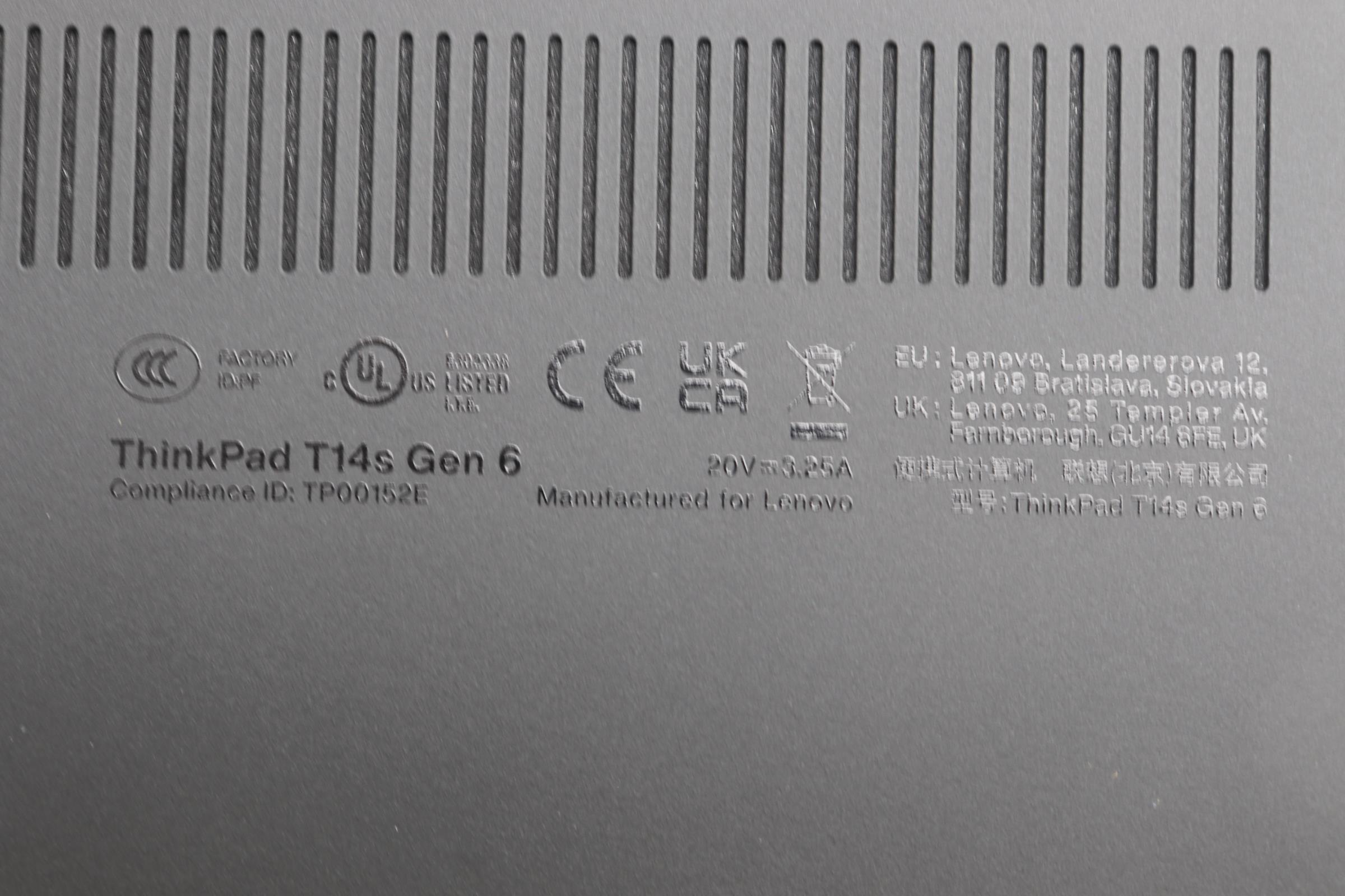 5CB1S55470 - Original Lenovo Cover D-Cover for WWAN