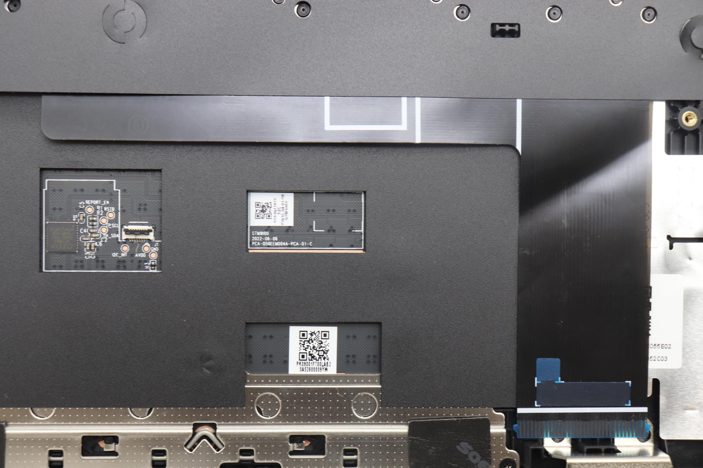 5CB1S57442 - Original Lenovo Keyboard with Top Cover, English, Eclipse Black, White Backlight