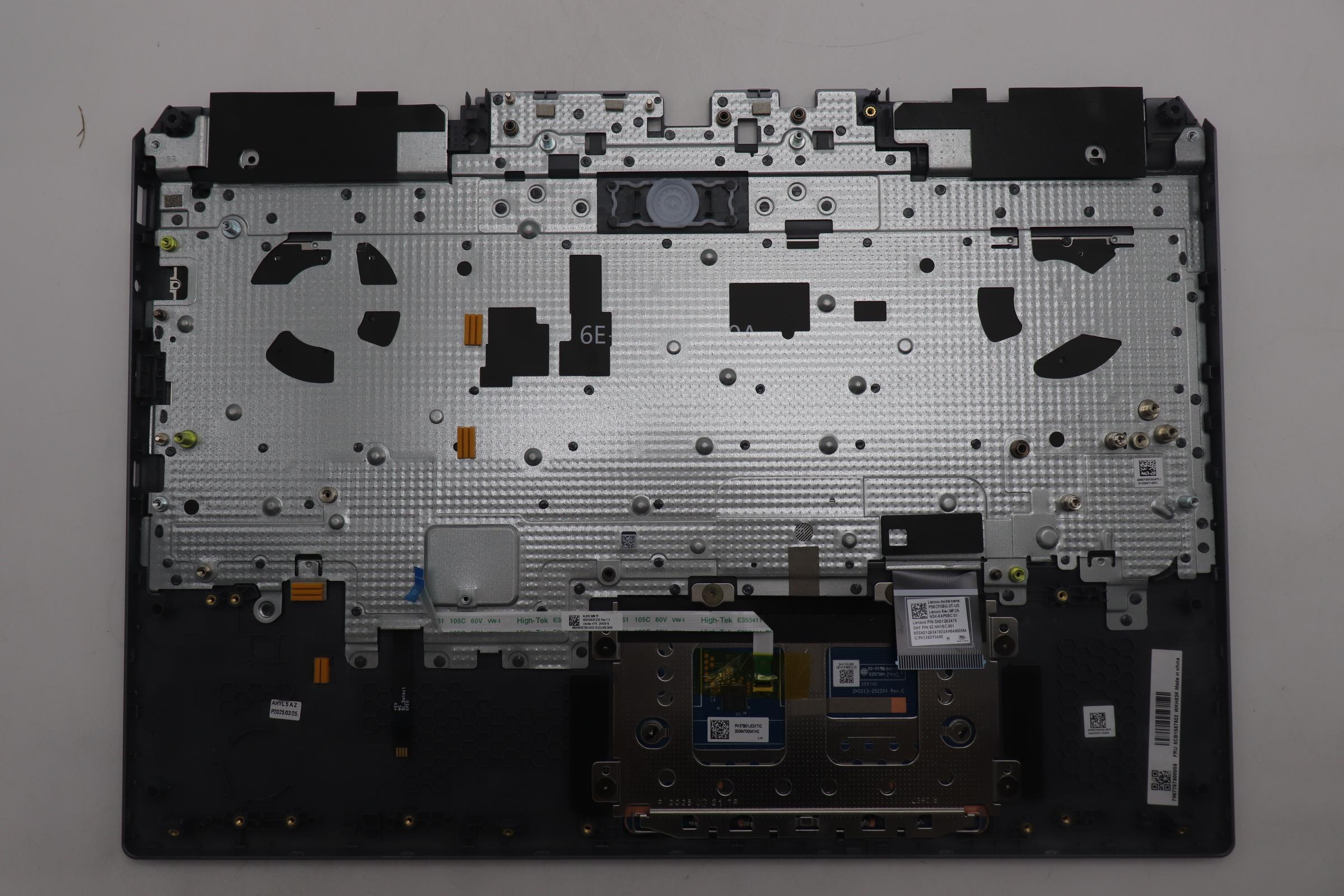 5CB1S57502 - Original Lenovo Keyboard with Top Cover, English, White Backlight