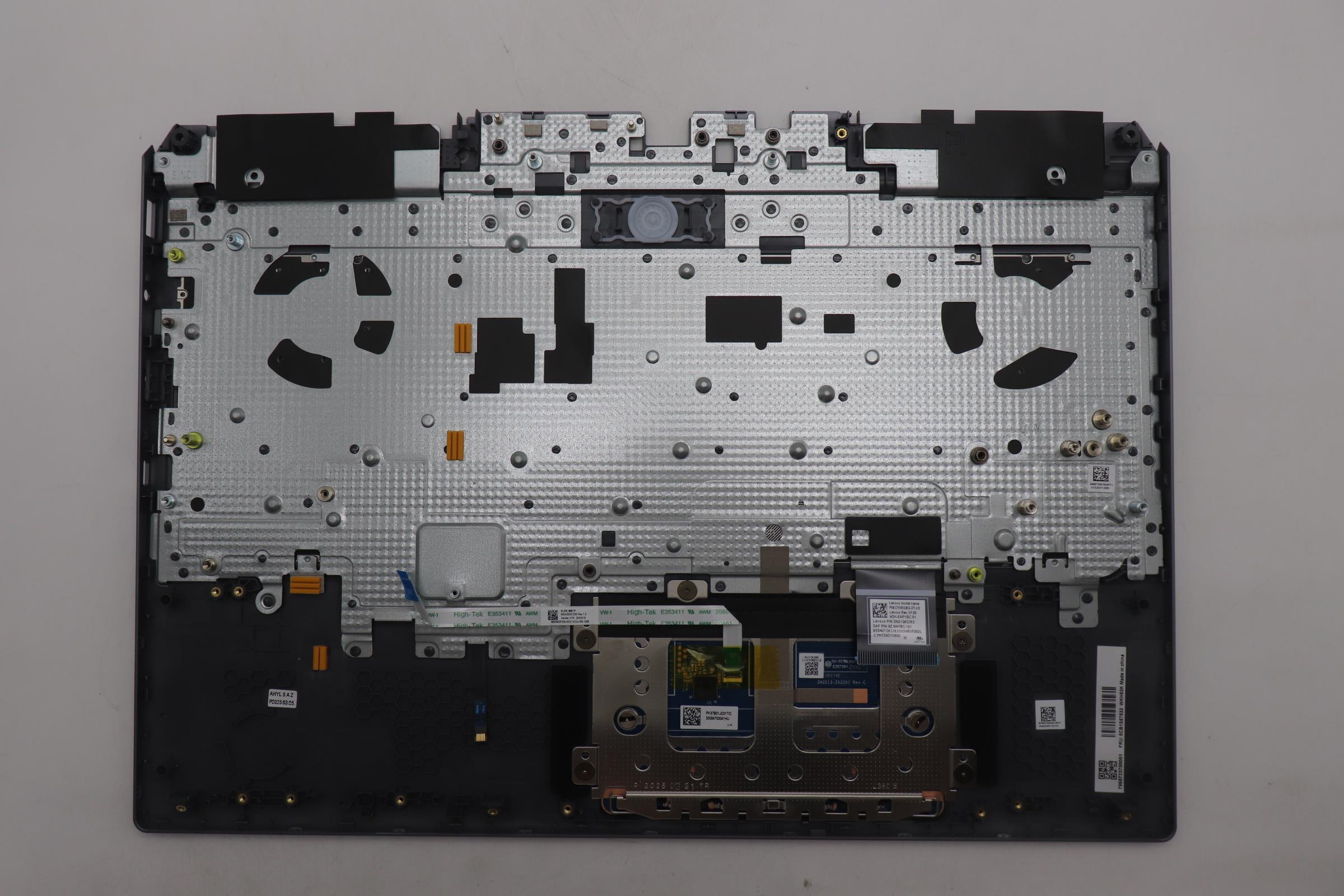 5CB1S57532 - Original Lenovo Keyboard with Top Cover, English, RGB Backlight