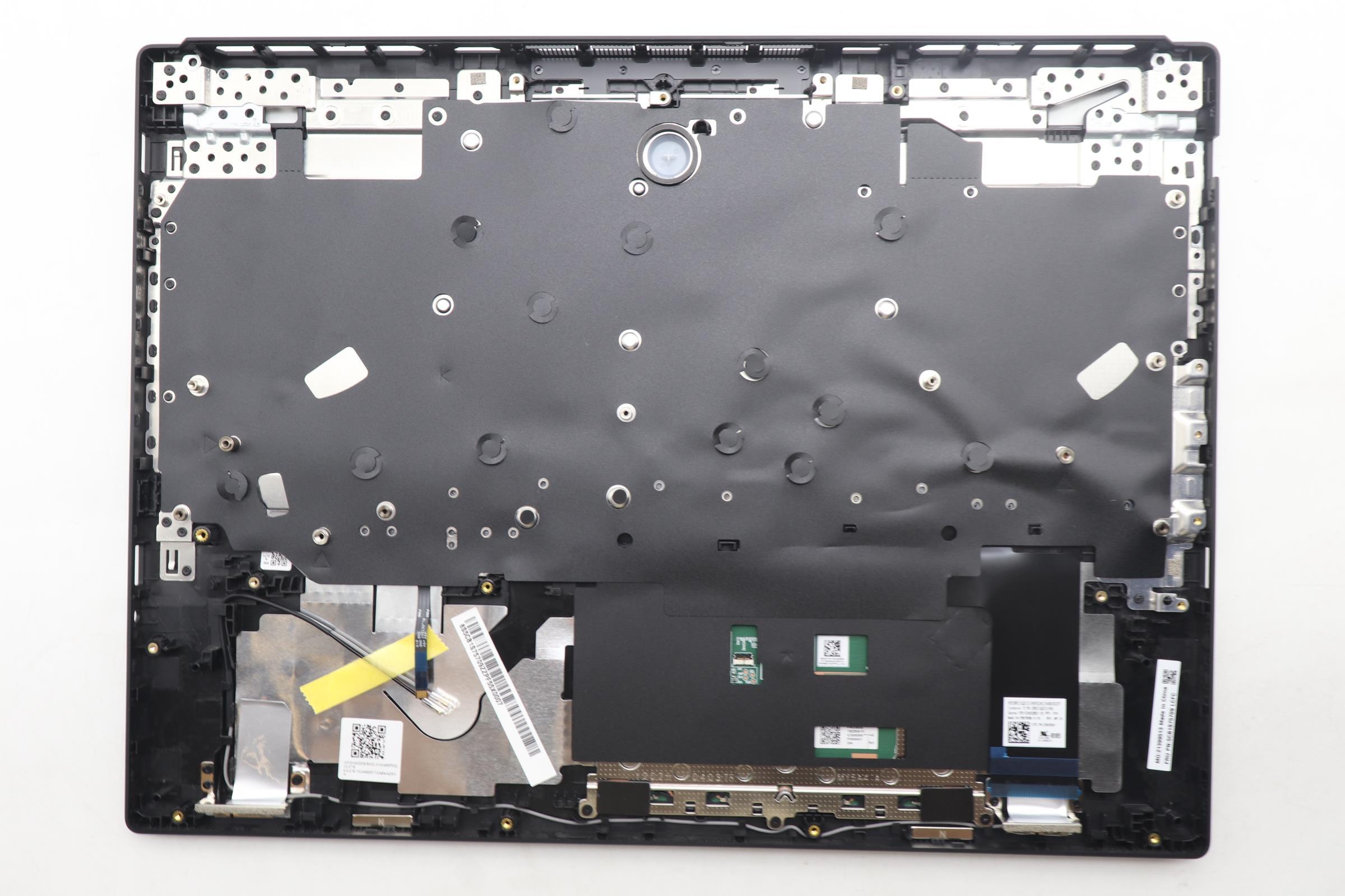 5CB1S75709 - Original Lenovo Keyboard with Top Cover, English, Eclipse Black, RGB Backlight, Anodizing Sandblasting