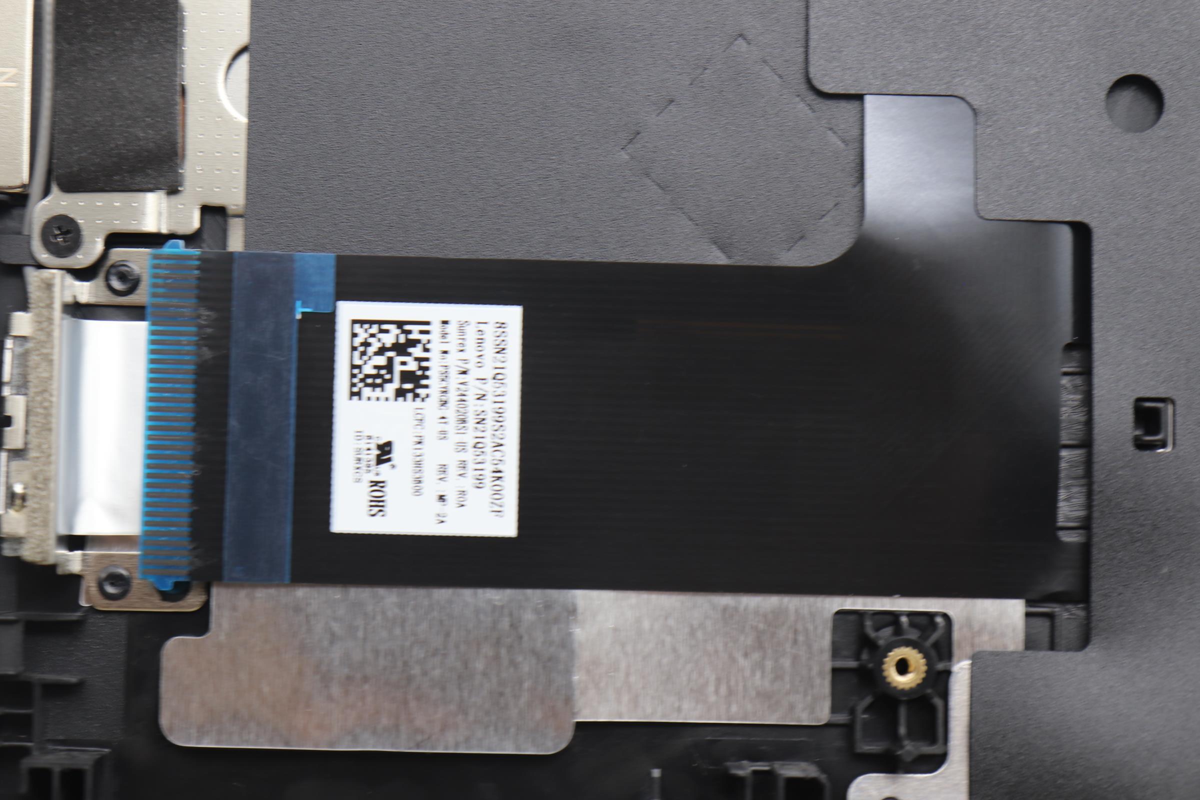 5CB1S75709 - Original Lenovo Keyboard with Top Cover, English, Eclipse Black, RGB Backlight, Anodizing Sandblasting