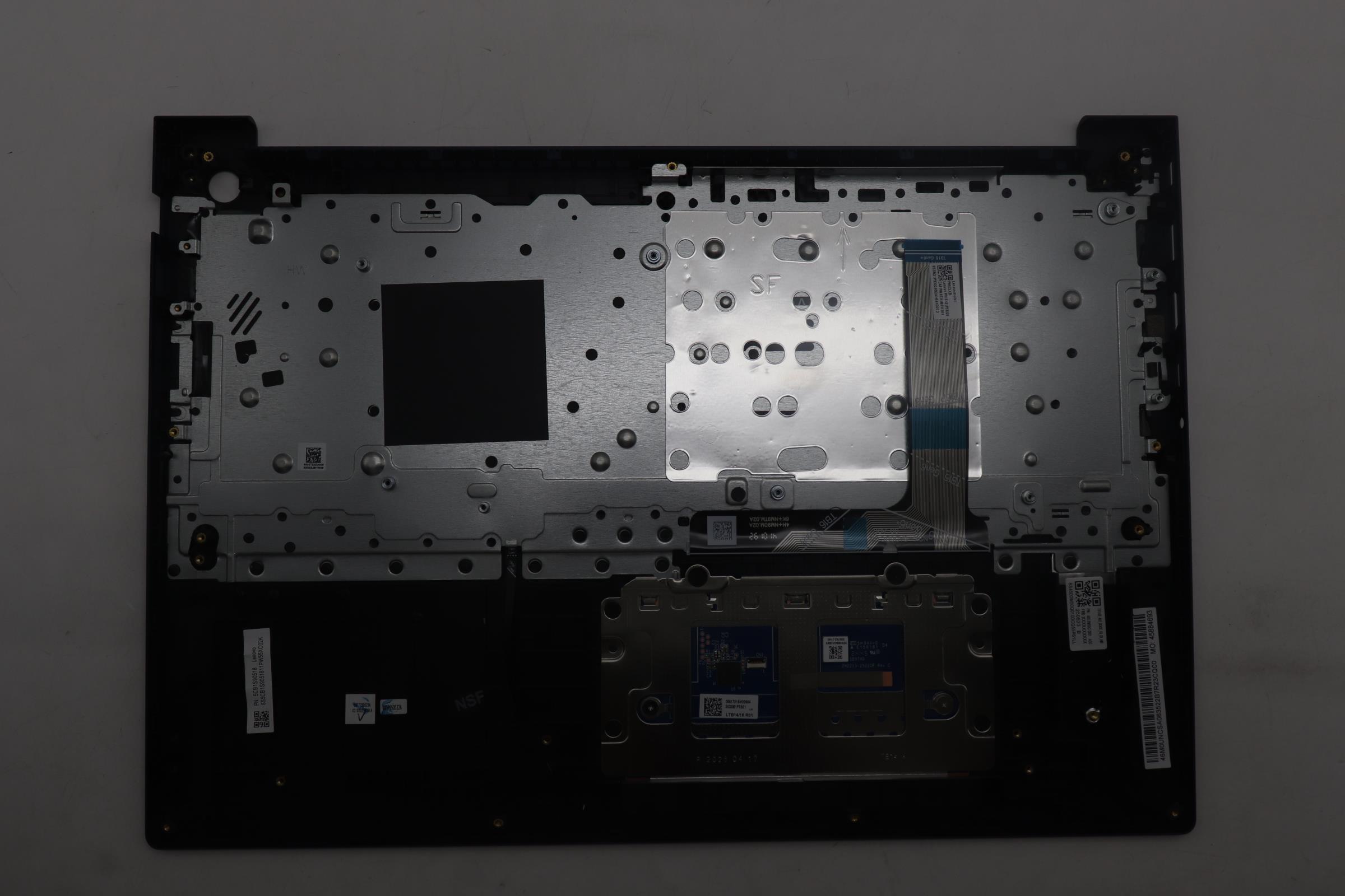 5CB1S90518 - Original Lenovo Keyboard with Top Cover, English, Cosmic Blue, Backlight