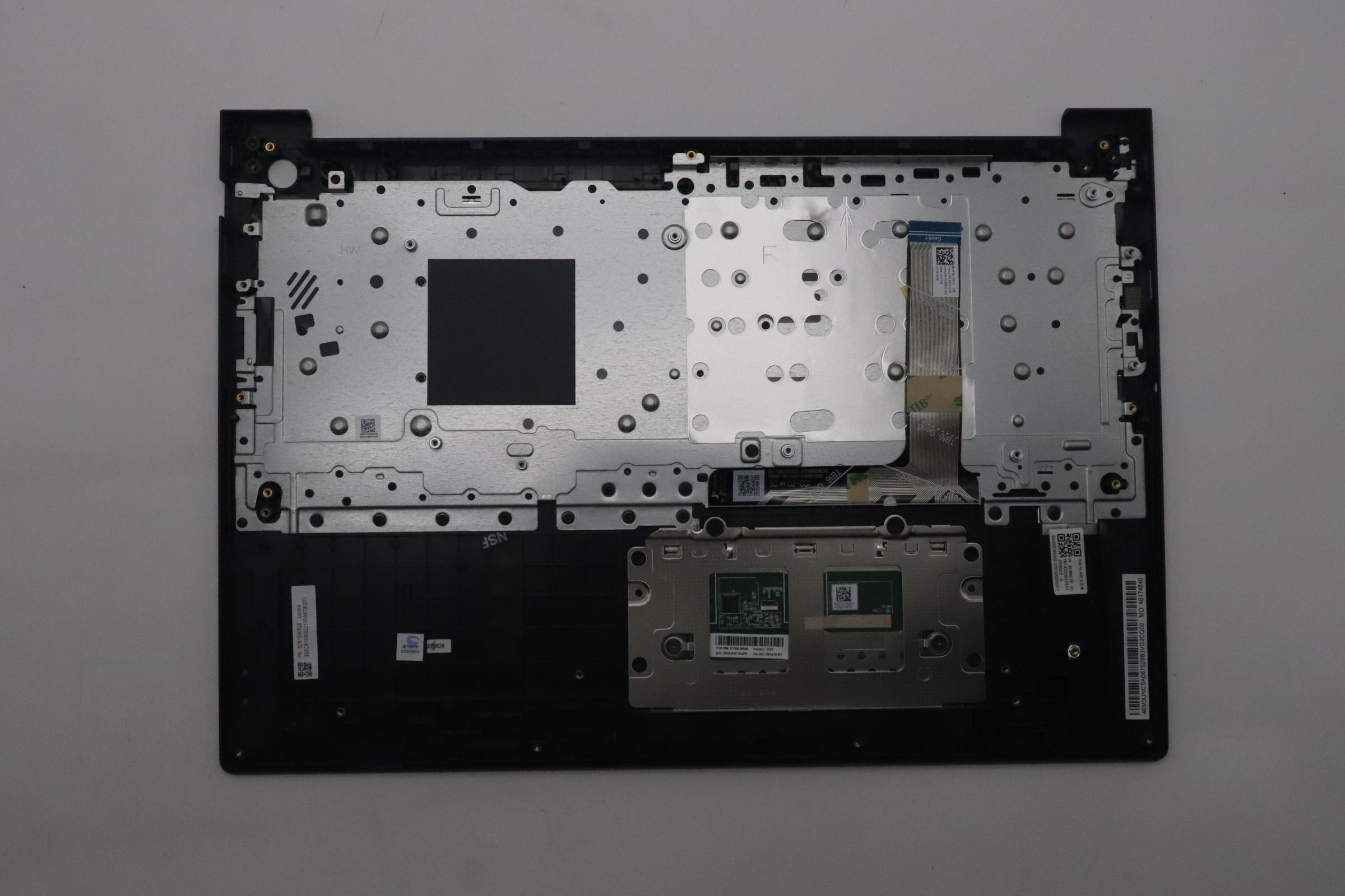 5CB1S90522 - Original Lenovo Keyboard with Top Cover, English, Cosmic Blue