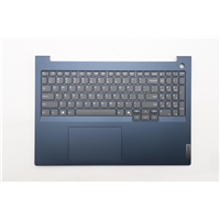 Lenovo ThinkBook 16 G7 ARP C-cover with keyboard - 5CB1S90522