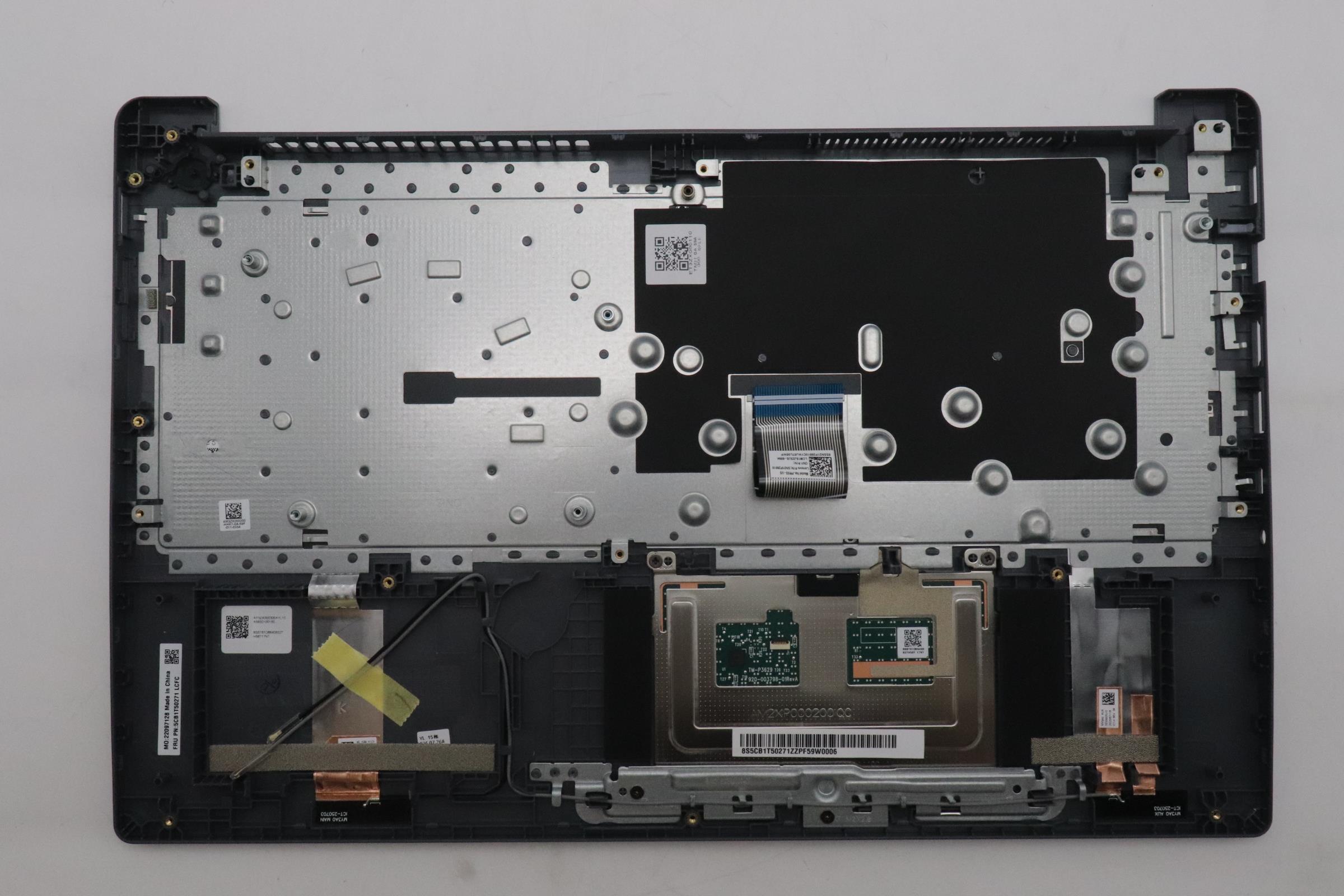 5CB1T50271 - Original Lenovo Keyboard with Upper Cover (Palmrest), English 83S0LG NBL