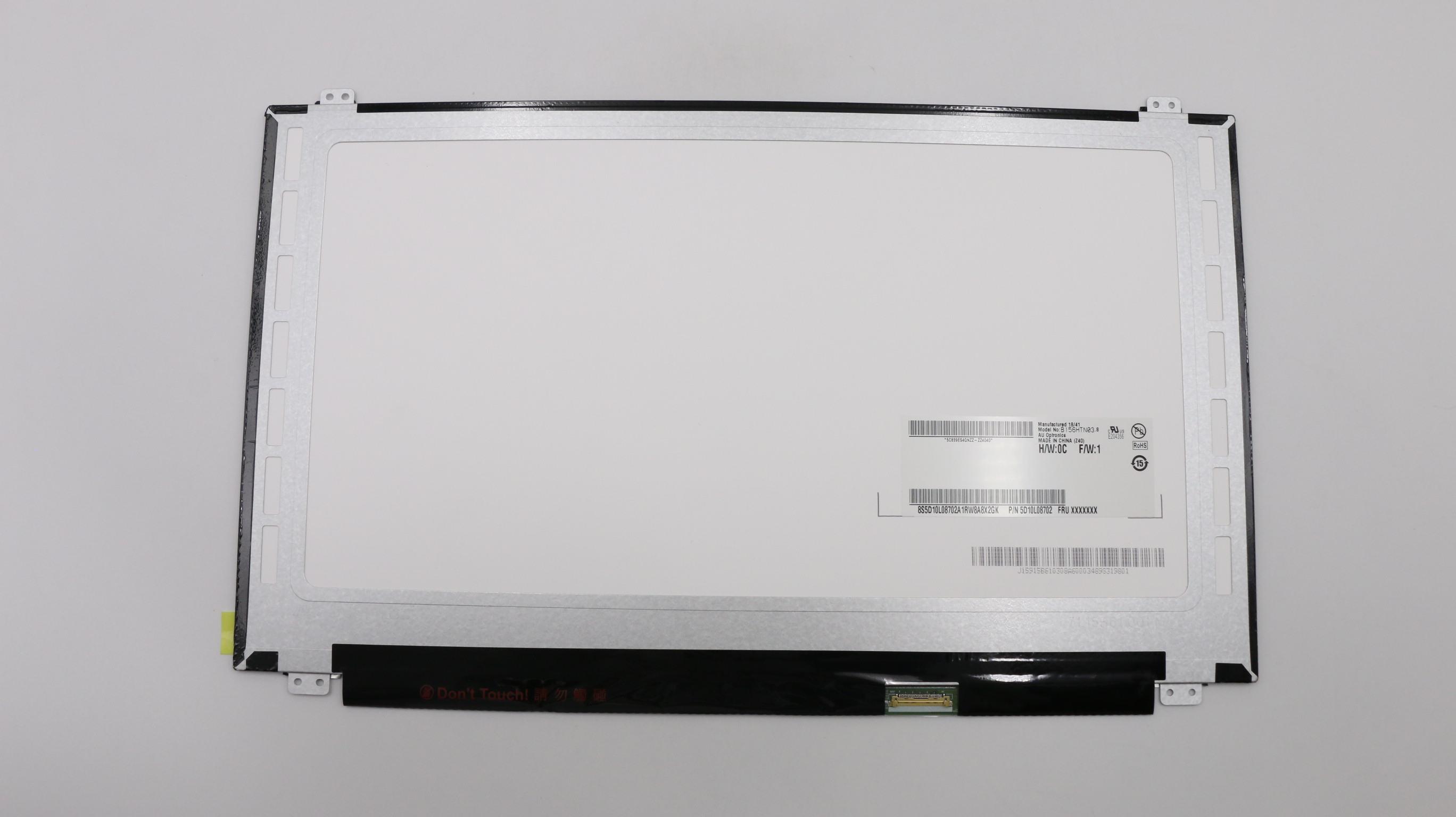 Lenovo Part  Original Lenovo LCD Panel, 15.6", FHD, Non-Touch, Anti-Glare, TN, 220nit, B156HTN03.8 0C