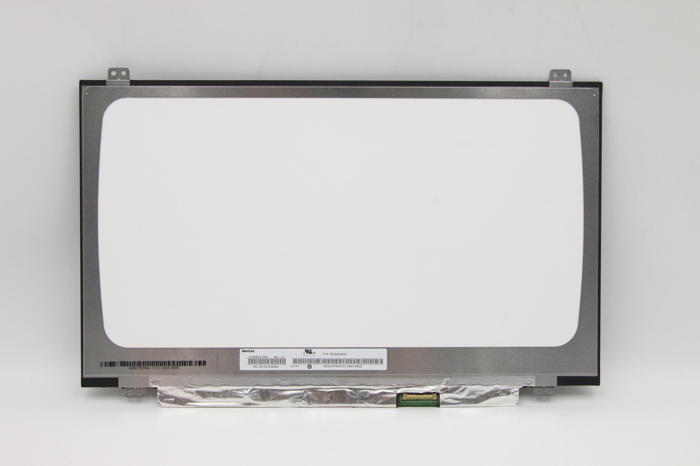 Lenovo Part  Original Lenovo LCD Panel, 14", HD, Non-Touch, Anti-Glare, TN, 220nit, IN N140BGA-EA4 C1