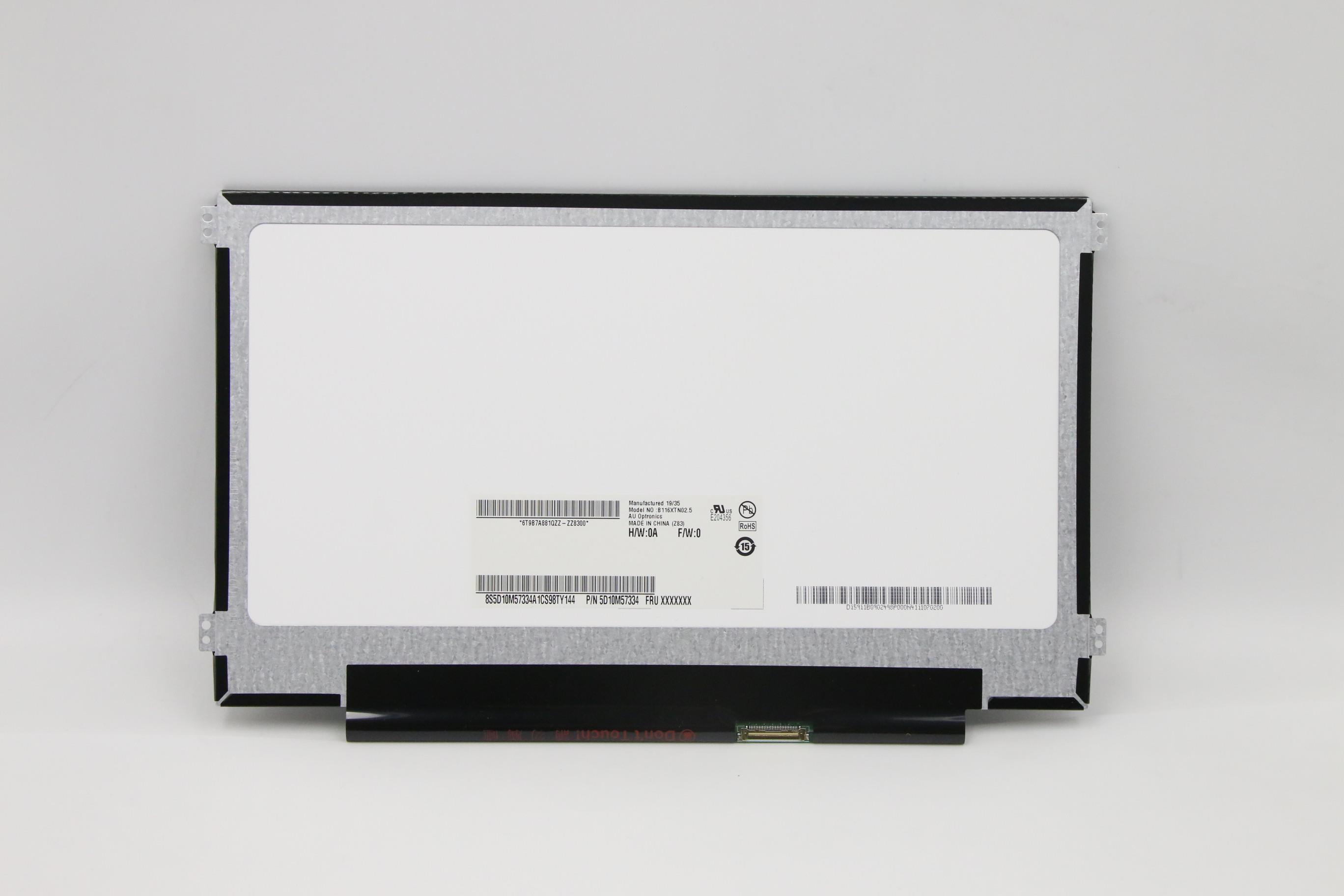 Lenovo Part  Original Lenovo LCD Panel, 11.6", HD, Non-Touch, Anti-glare, TN, 200nit, B116XTN02.5 0A