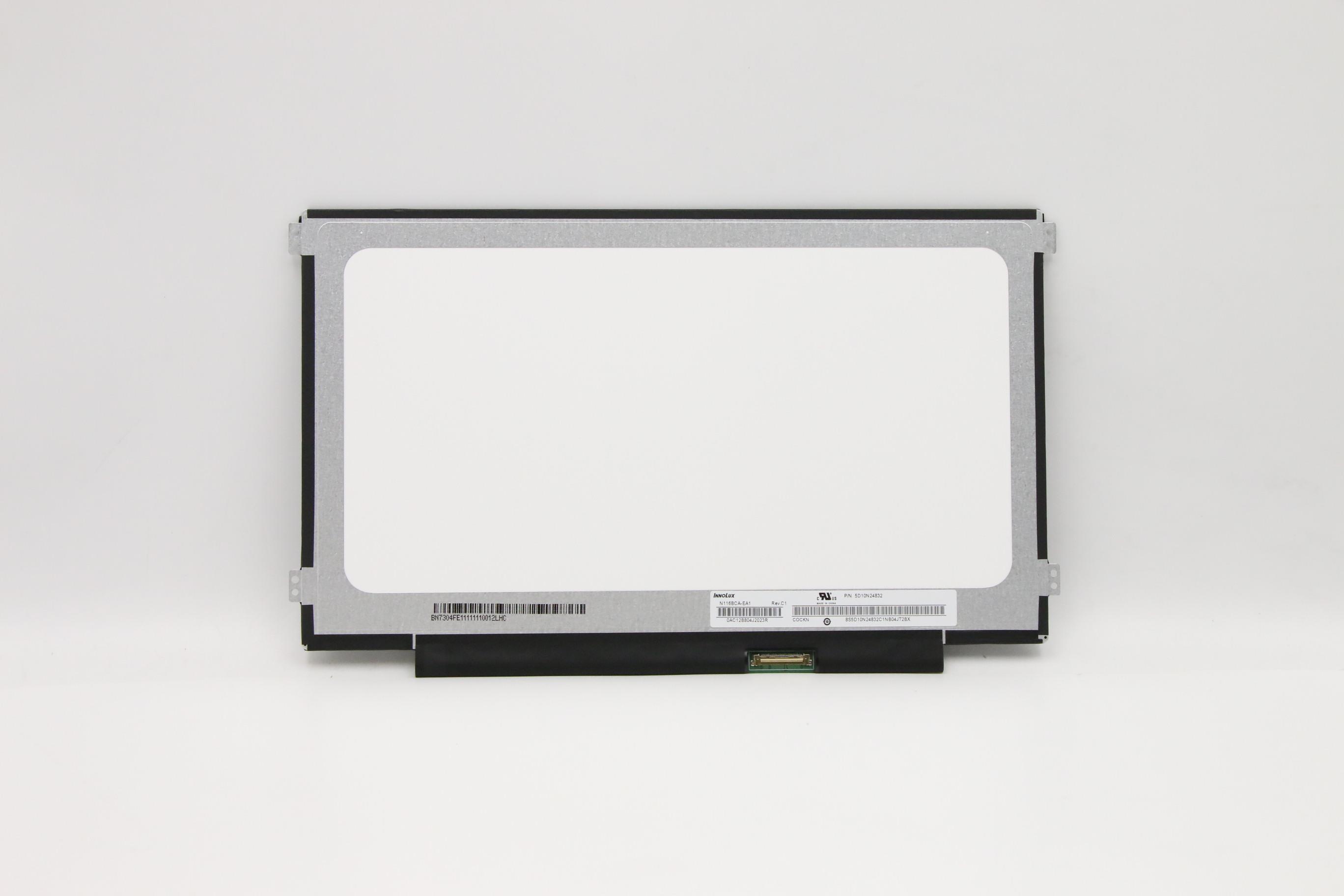 Lenovo Part  Original Lenovo LCD Panel, 11.6", HD, Non-Touch, Anti-Glare, IPS, IN N116BCA-EA1 C1