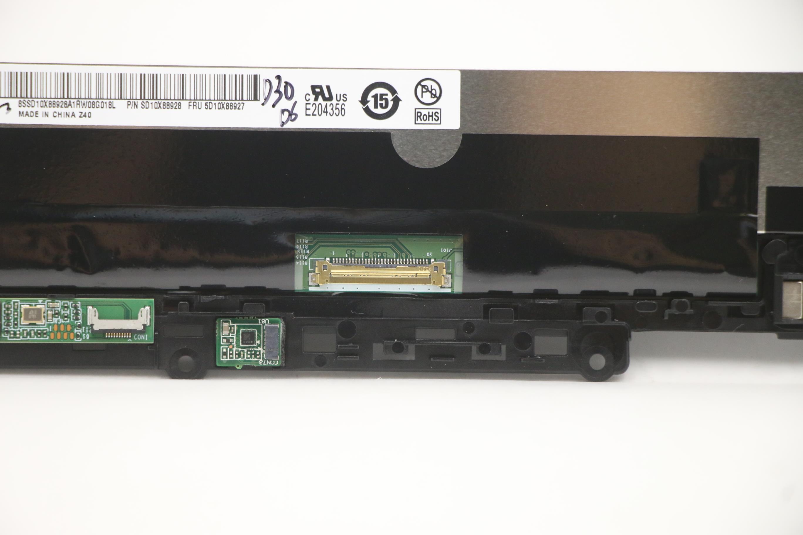 5D10S39681 - Original Lenovo LCD Assembly, 11.6", HD, Touch, Anti-Glare, IPS, 250nit, 82GK W/G-sensor