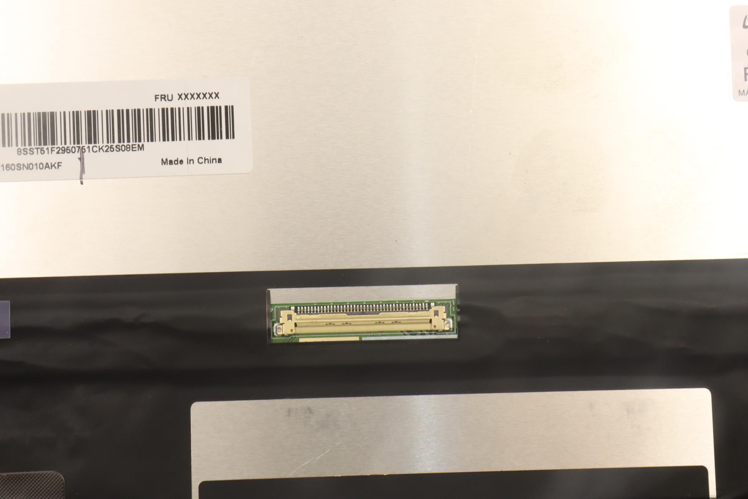 5D10S39795 - Original Lenovo LCD Assembly, 16", 2.5K, Touch, Anti-Glare, IPS, 400nit, 82RA LB+CSOT 2.5K