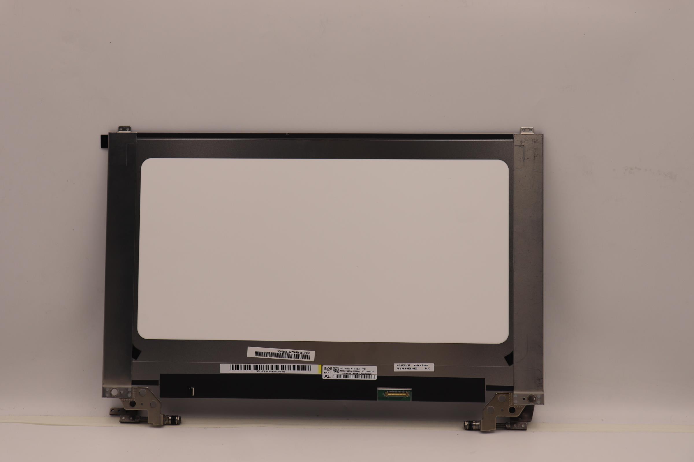 5D10S39800 - Original Lenovo LCD Assembly, 17.3", FHD, Non-Touch, Anti-Glare, IPS, 300nit, 82RL
