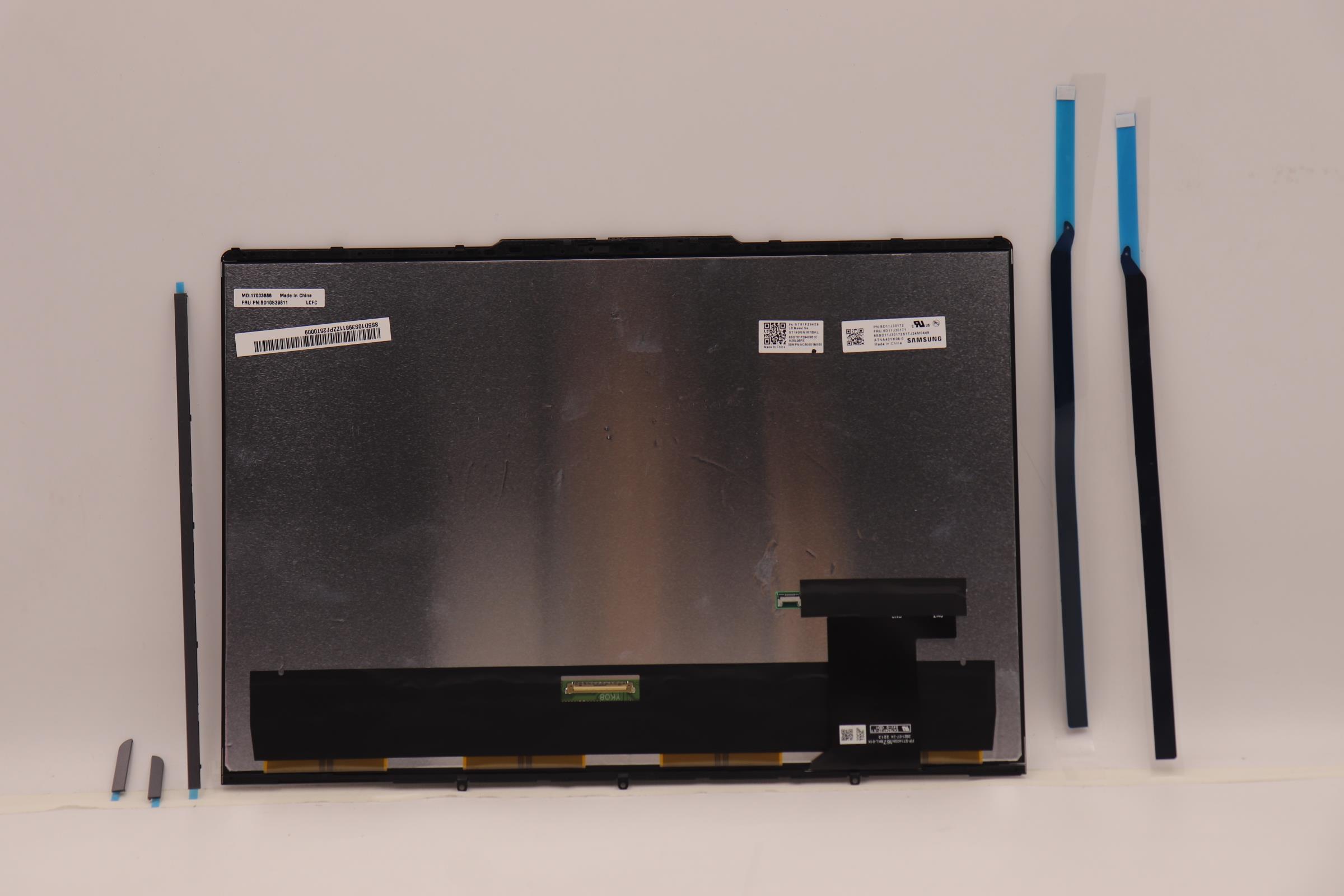 5D10S39811 - Original Lenovo LCD Module, 14", WQXGA+, Touch, Glare, OLED, 400nit, 100% DCI-P3, w/stripcover