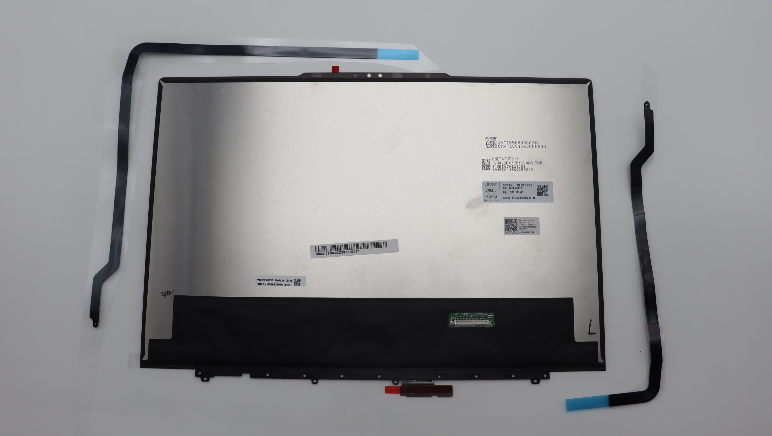 5D10S39970 - Original Lenovo LCD Module,14.5",3K,Touch,Anti-Glare,IPS,1200nit,100%DCI-P3