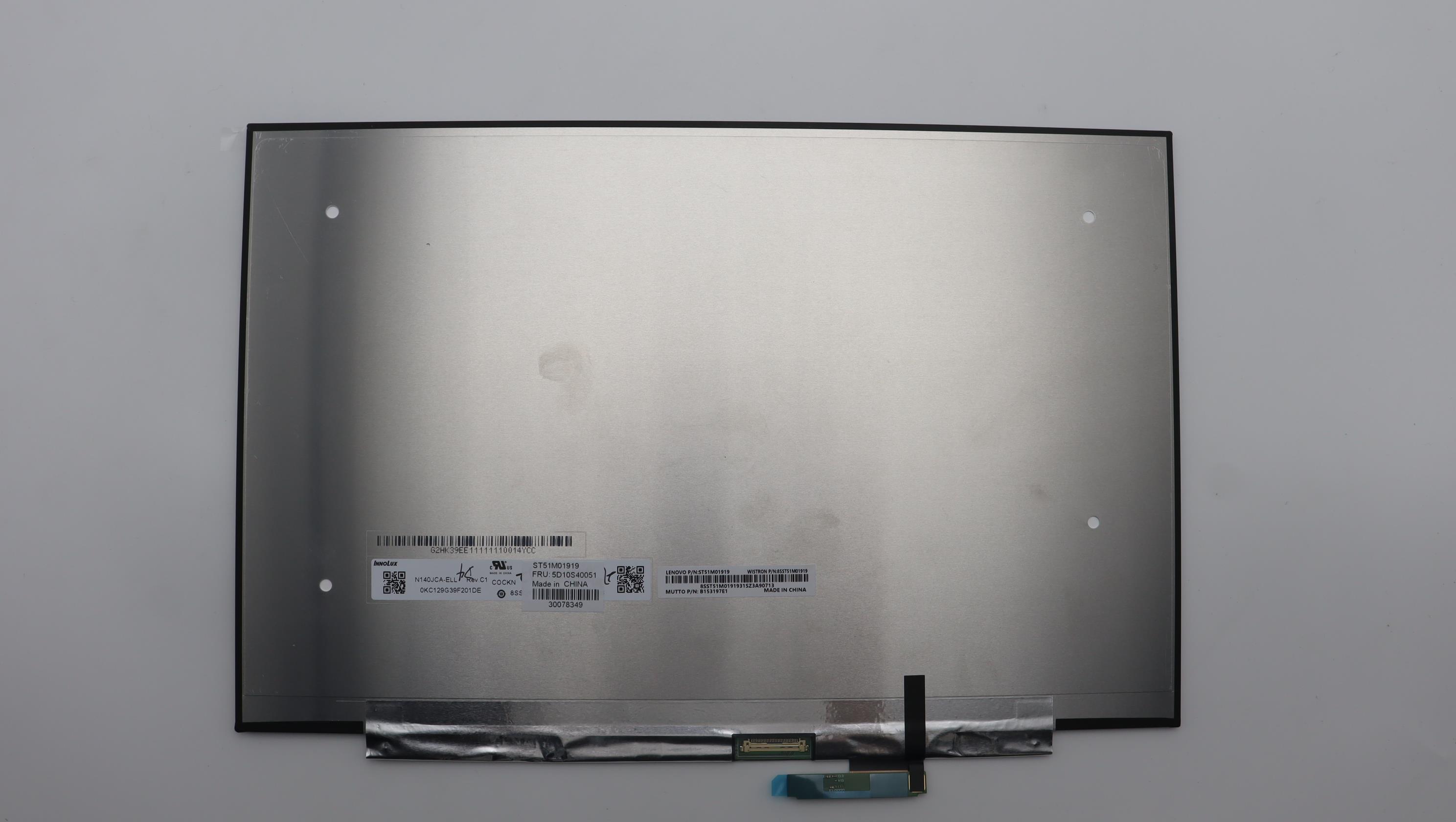 5D10S40051 - Original Lenovo DISPLAY LCD MODULE W 21KJ MUT+ INX