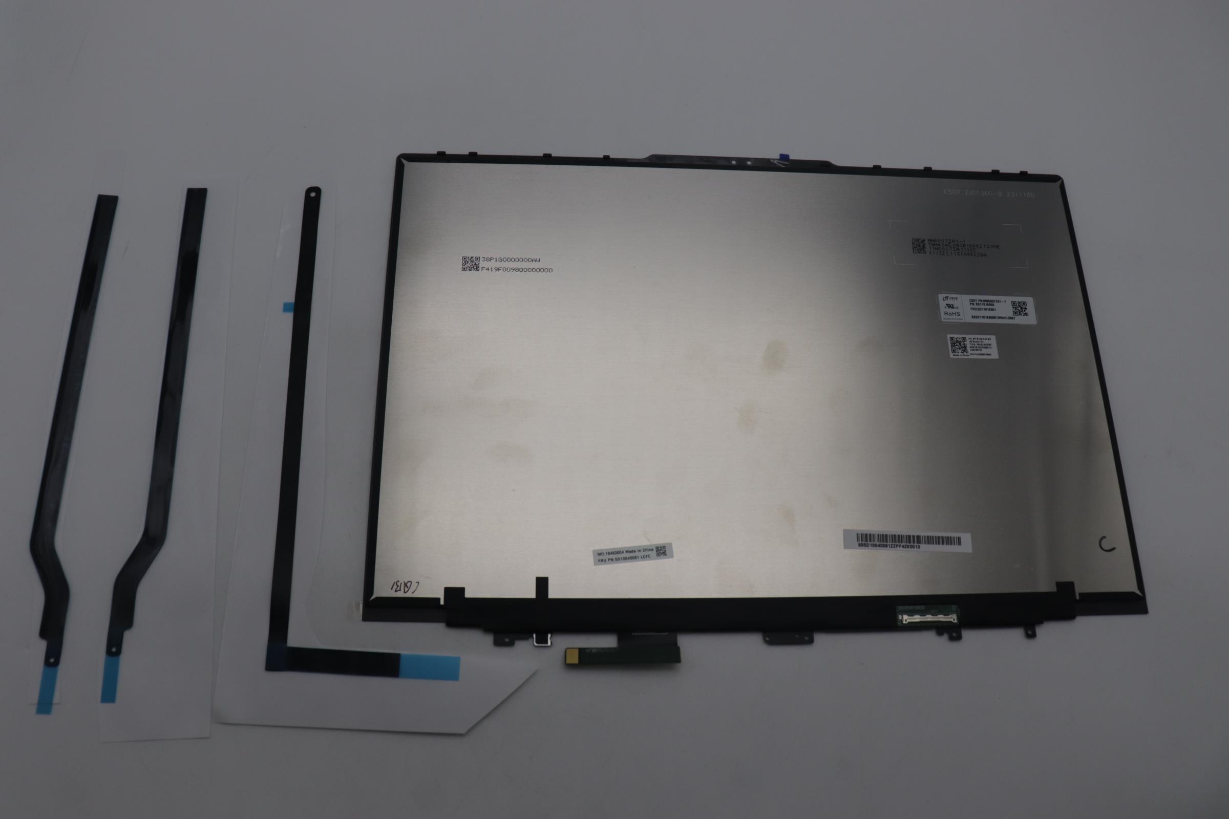 Lenovo Part  Original Lenovo LCD Module, 16", 3.2K, Touch, Anti-Glare, IPS, 400nit, 100%DCI-P3