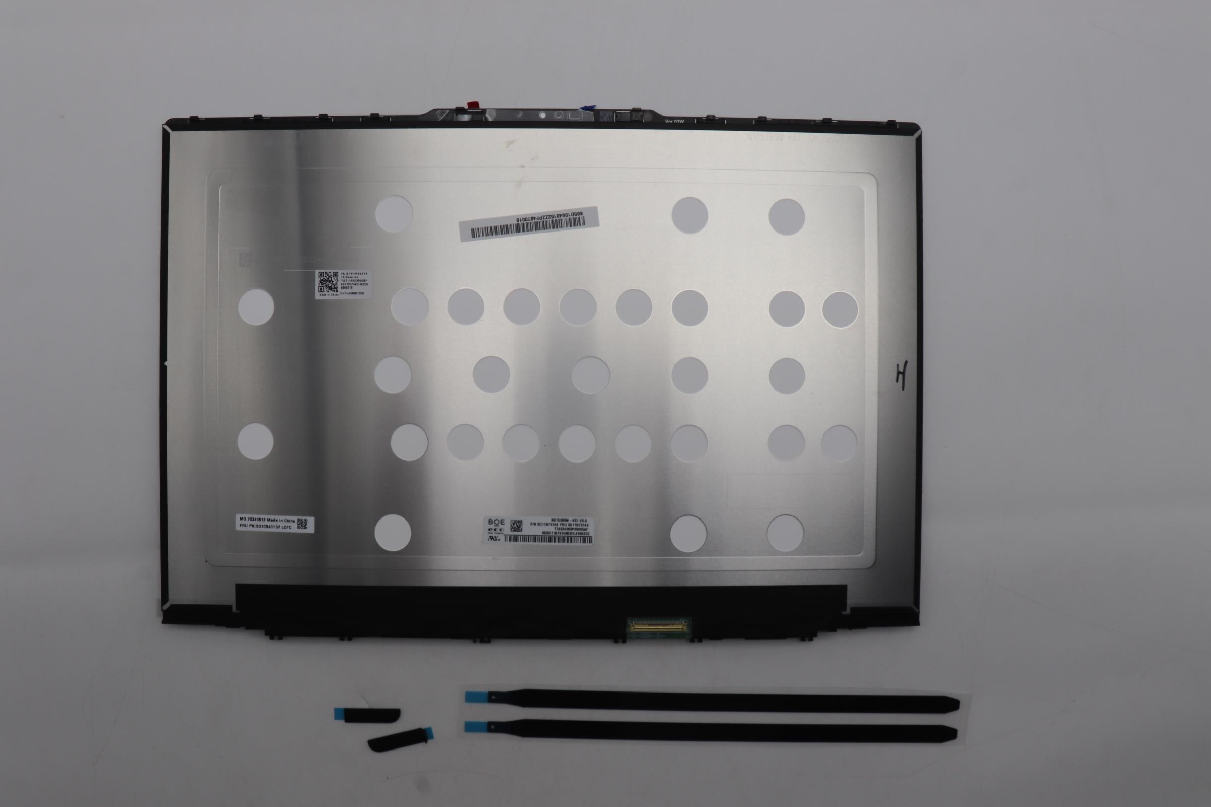 5D10S40150 - Original Lenovo LCD Display Assembly 15.3" 2.8K Touch Glare IPS 500nit, 83HM