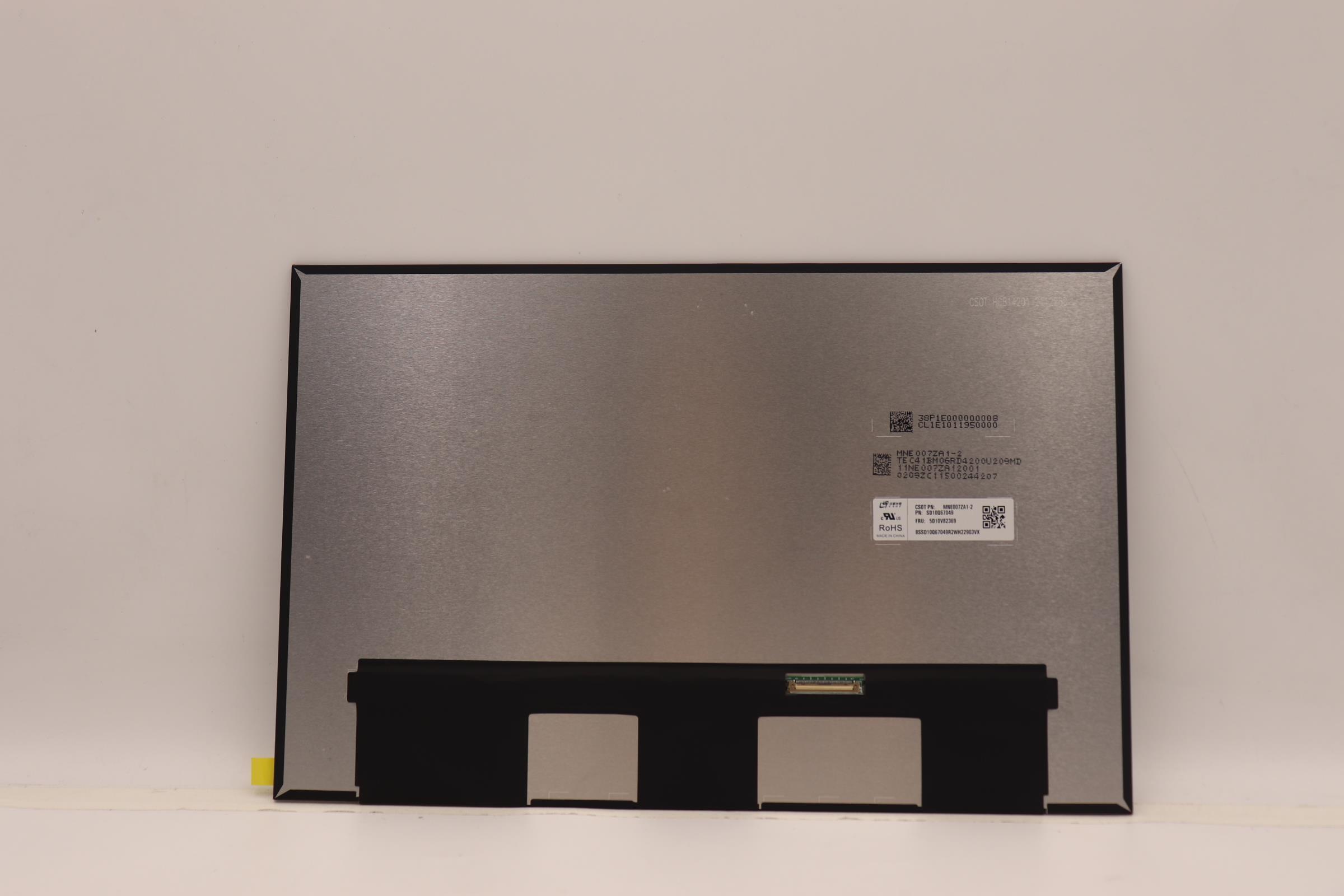 5D10V82369 - Original Lenovo LCD Panel, 14", WQXGA, Non-Touch, LCD, 500nits, Glare