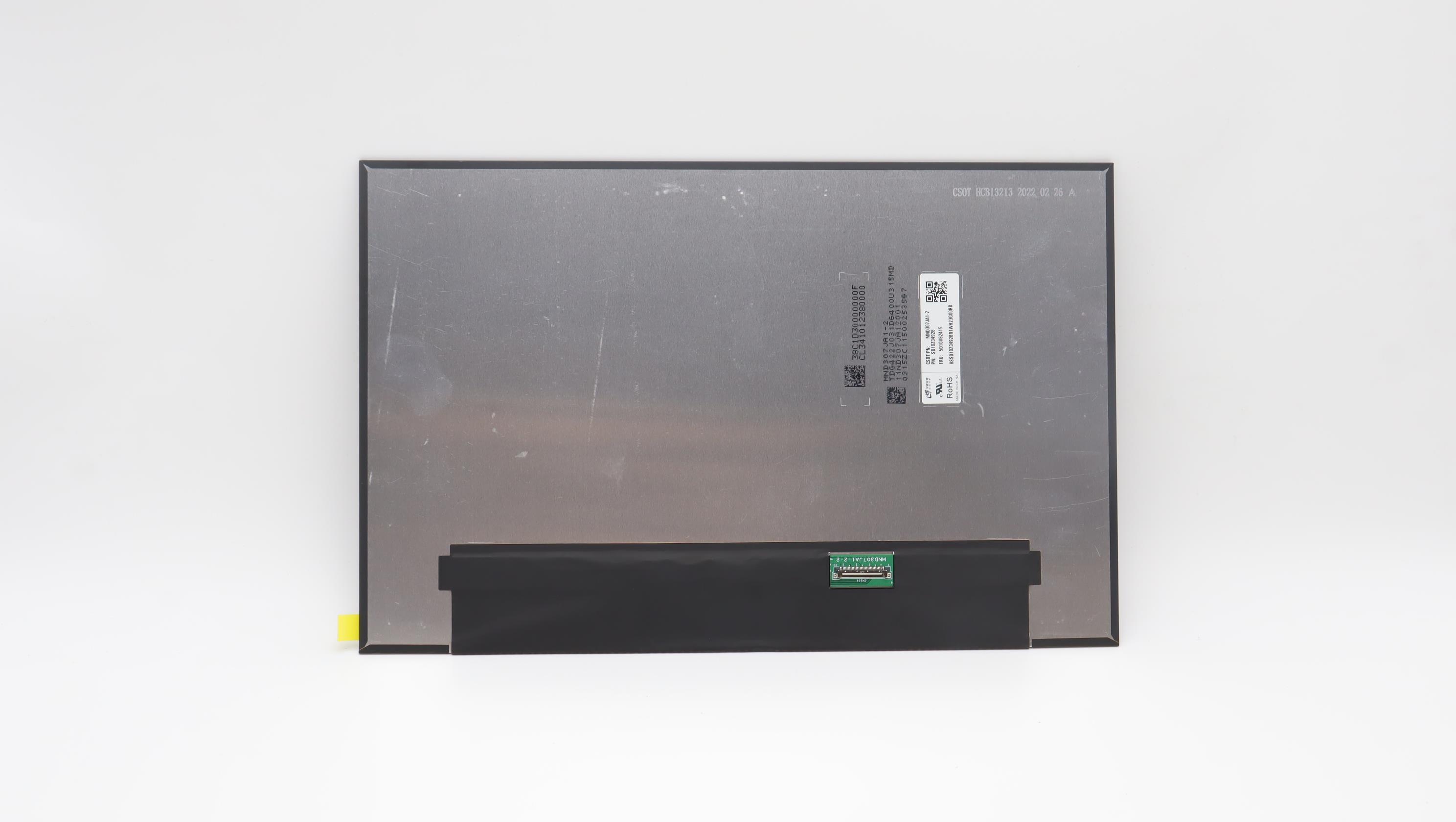 5D10V82415 - Original Lenovo LCD Panel, 13.3", WUXGA, Anti-Glare, IPS, 400nit, 100%sRGB, CSOT