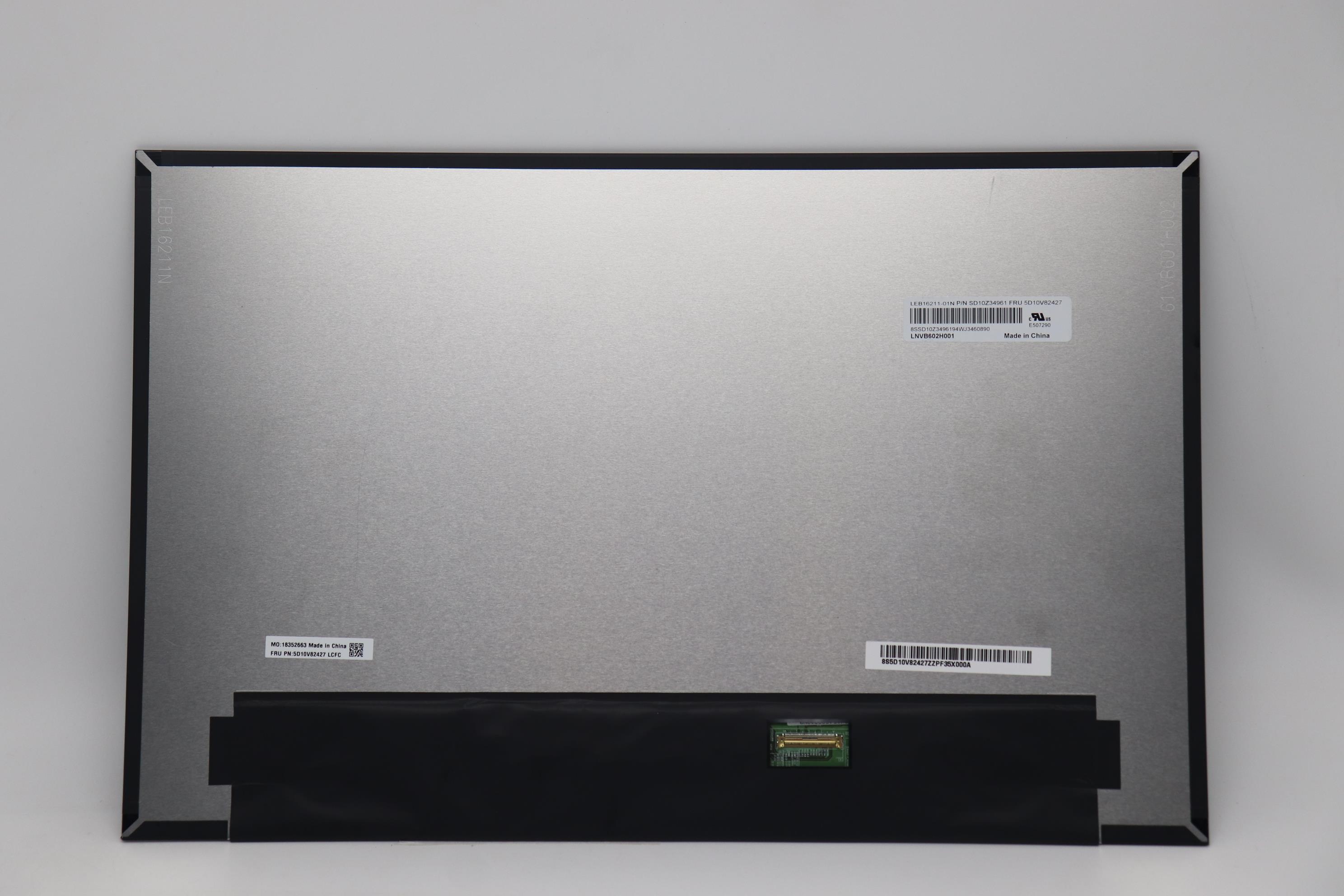 5D10V82427 - Original Lenovo LCD Panel, COR 16.0" WUXGA ePri AG