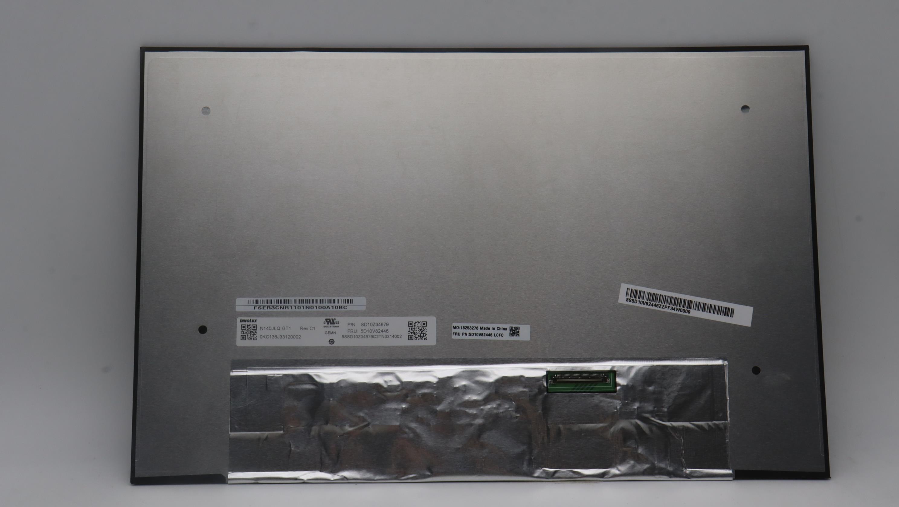 5D10V82446 - Original Lenovo LCD Panel, 14", WUXGA, Anti-Glare, IPS, 500nit, 100%sRGB, INX