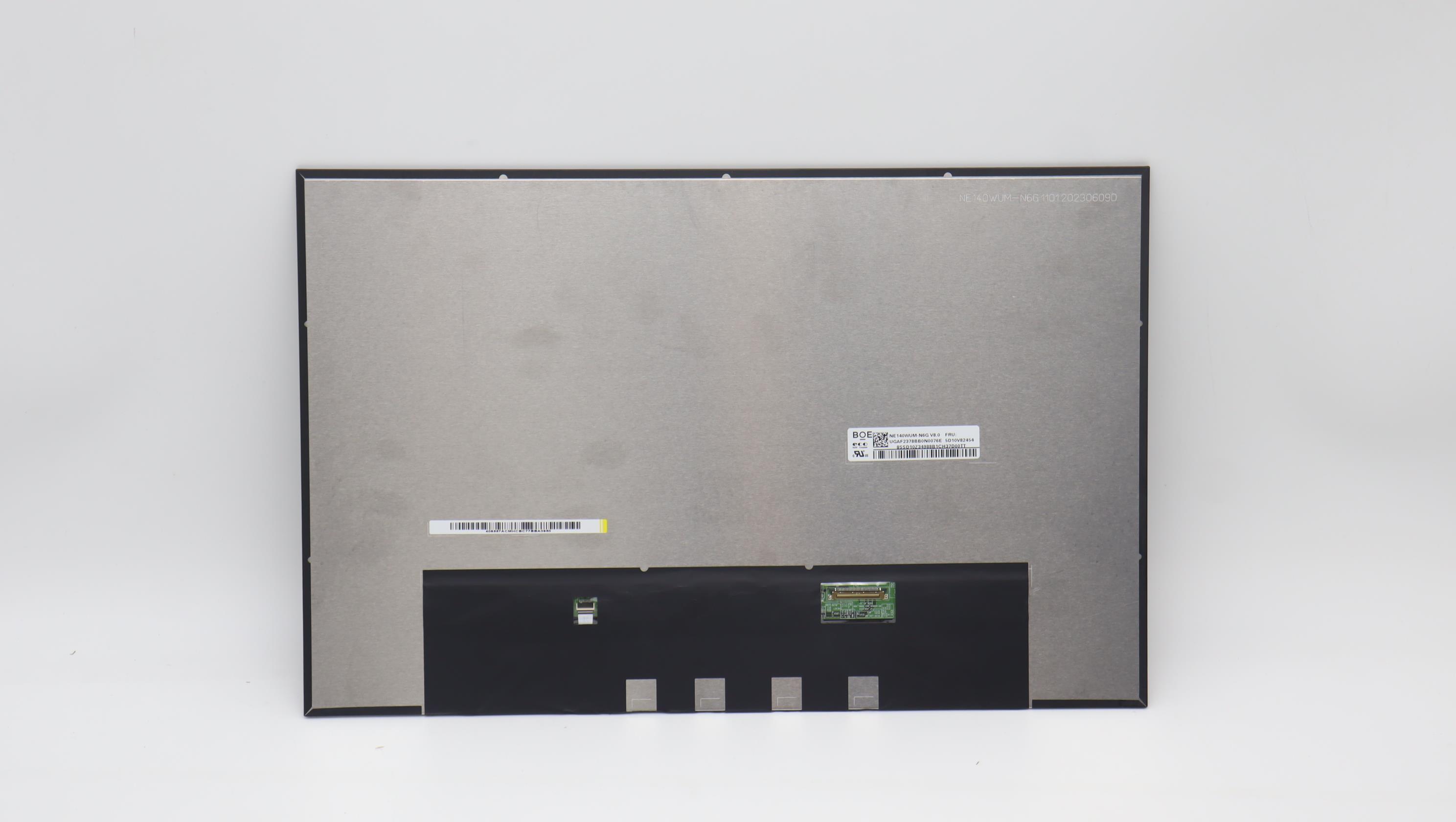 Lenovo Part  Original Lenovo LCD Panel, 14", WUXGA, Anti-Glare, IPS, 400nit, 100%sRGB, NE140WUM-N6G V8.0