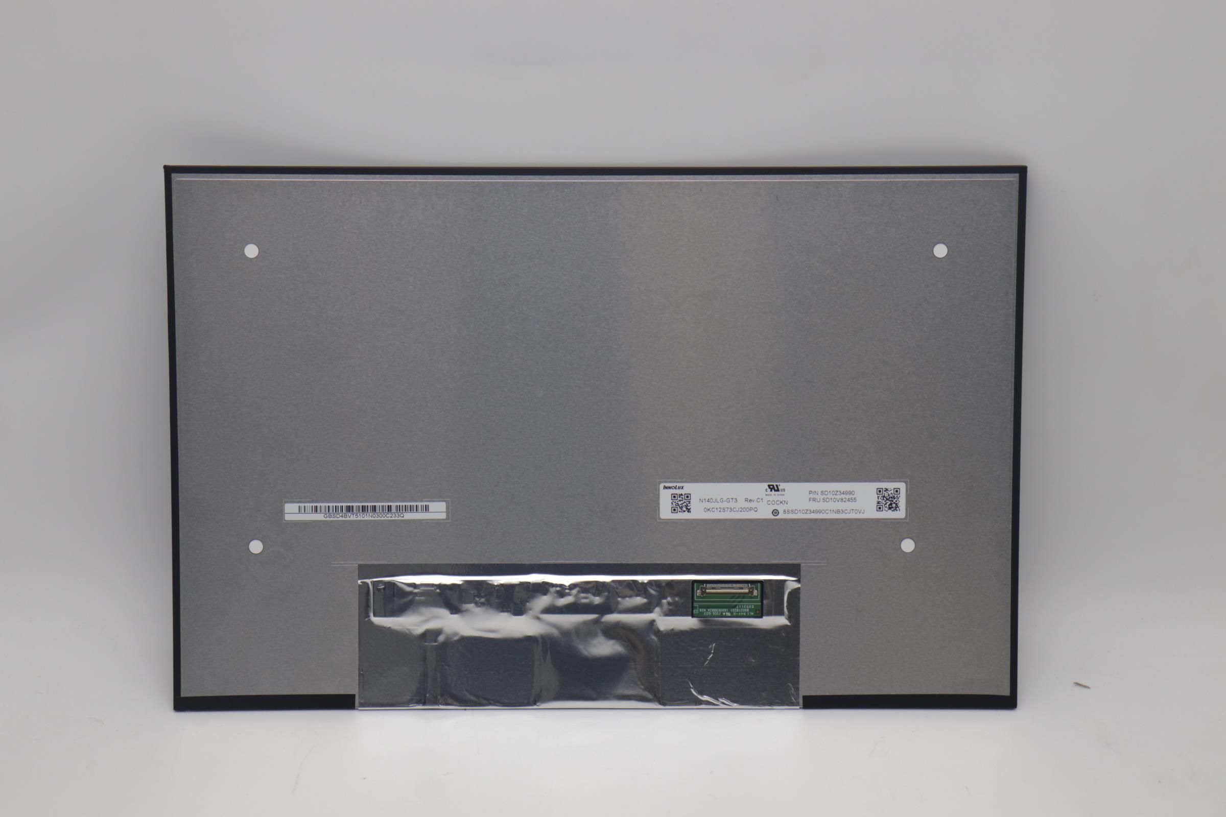 5D10V82455 - Original Lenovo DISPLAY FRU INX 14.0  N140JLG-GT3 C1