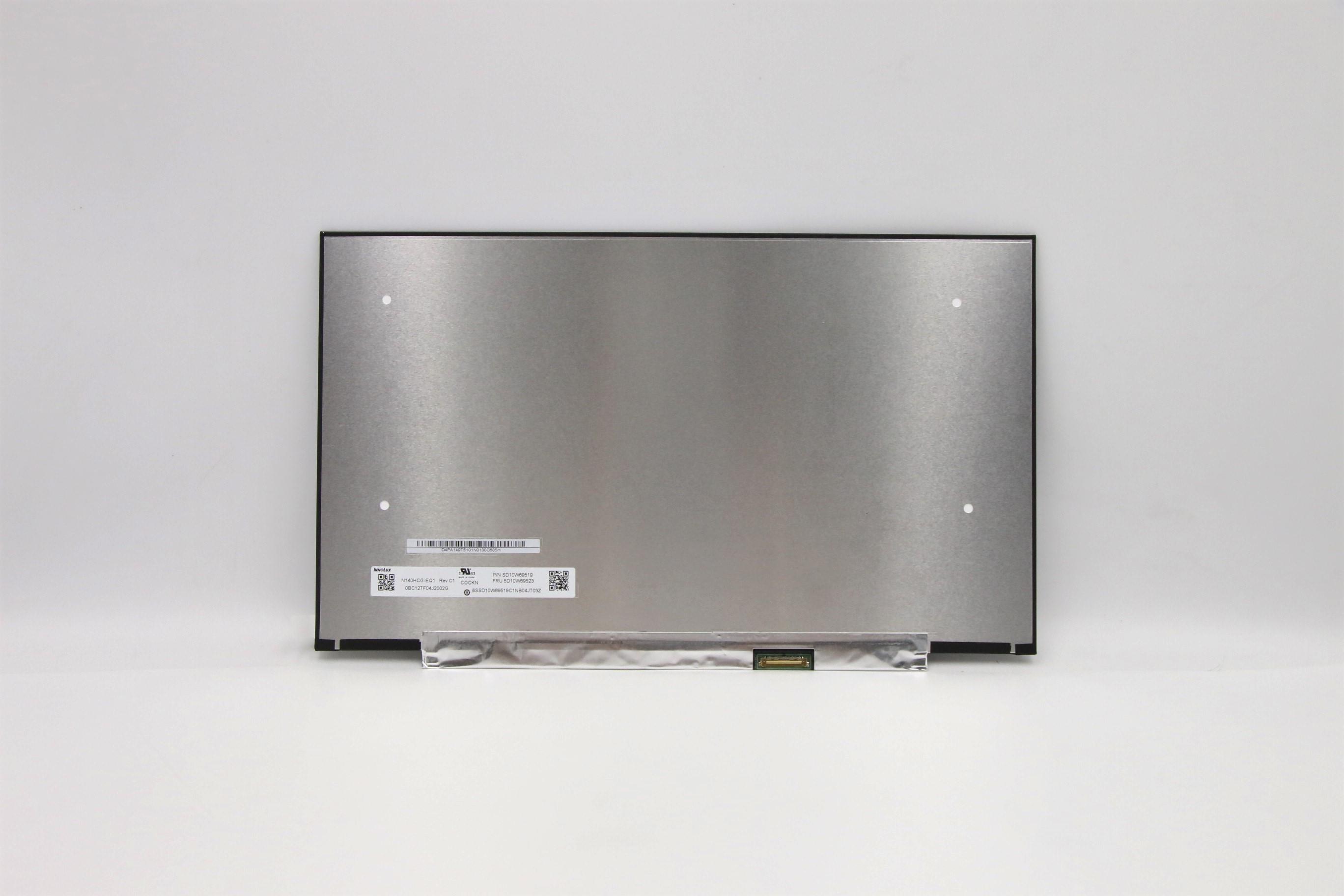 Lenovo Part  Original Lenovo LCD Panel, 14", FHD, Non-Touch, Anti-glare, IPS, 300nit, 100%sRGB, N140HCG-EQ1 C1