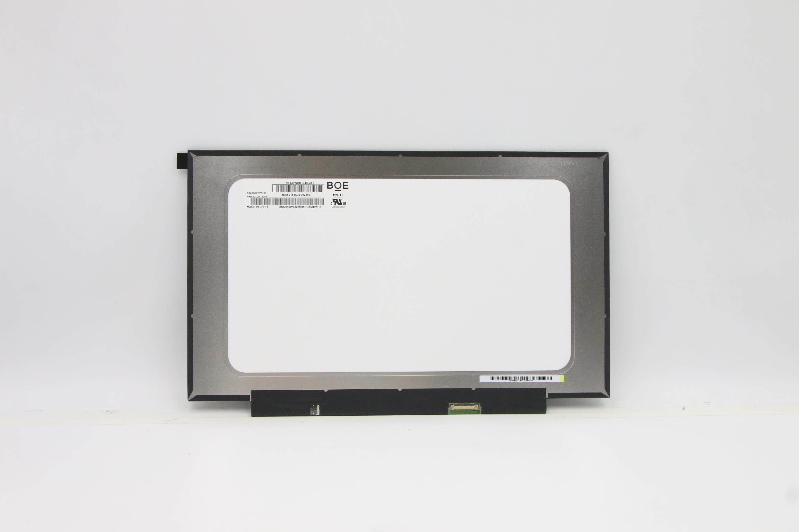5D10W73201 - Original Lenovo LCD Panel, 14", HD, Anti-glare, BO NT140WHM-N43 V8.3
