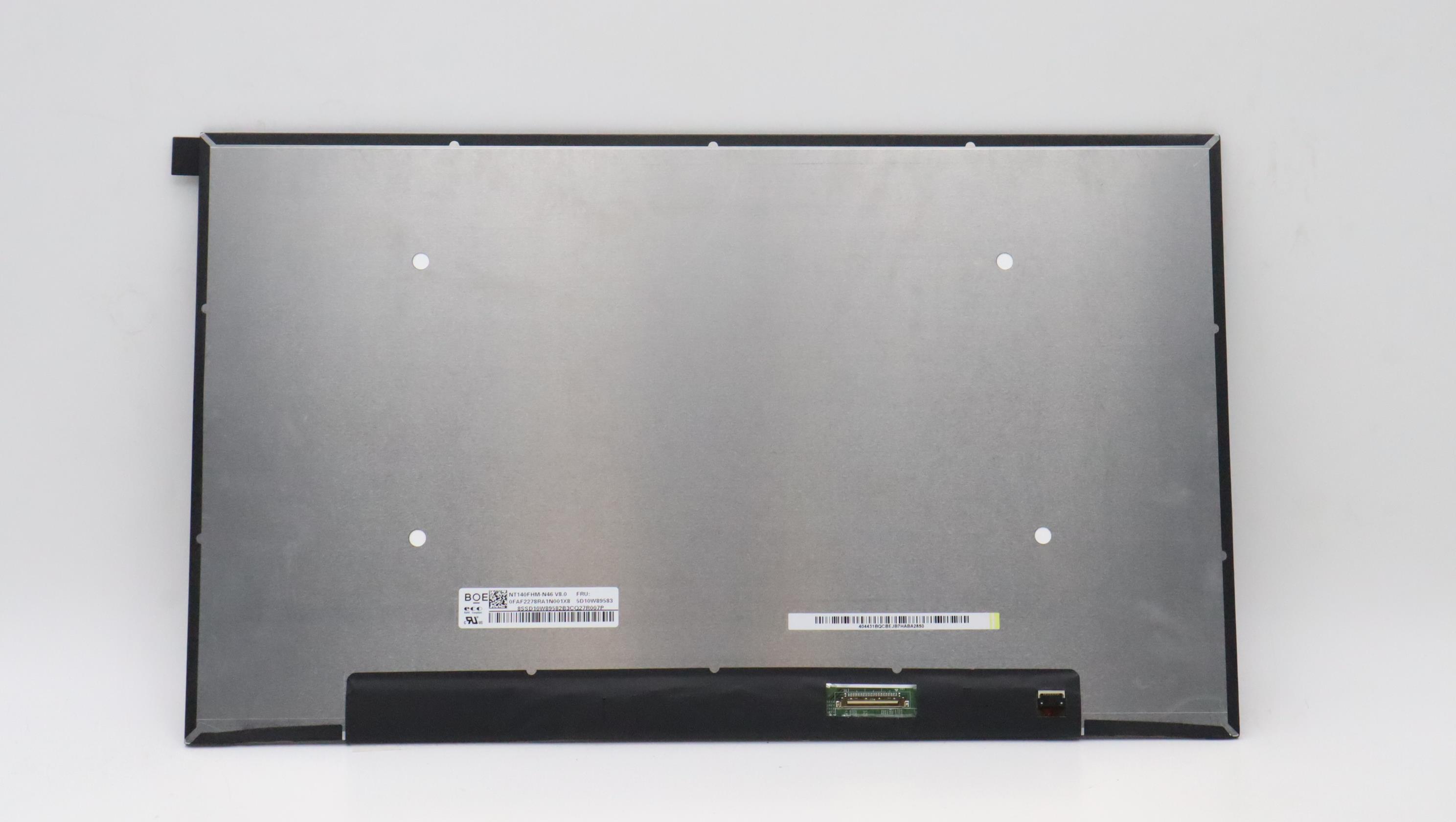 5D10W89583 - Original Lenovo FRU BO NT140FHM-N46 V8.0 HDT AG