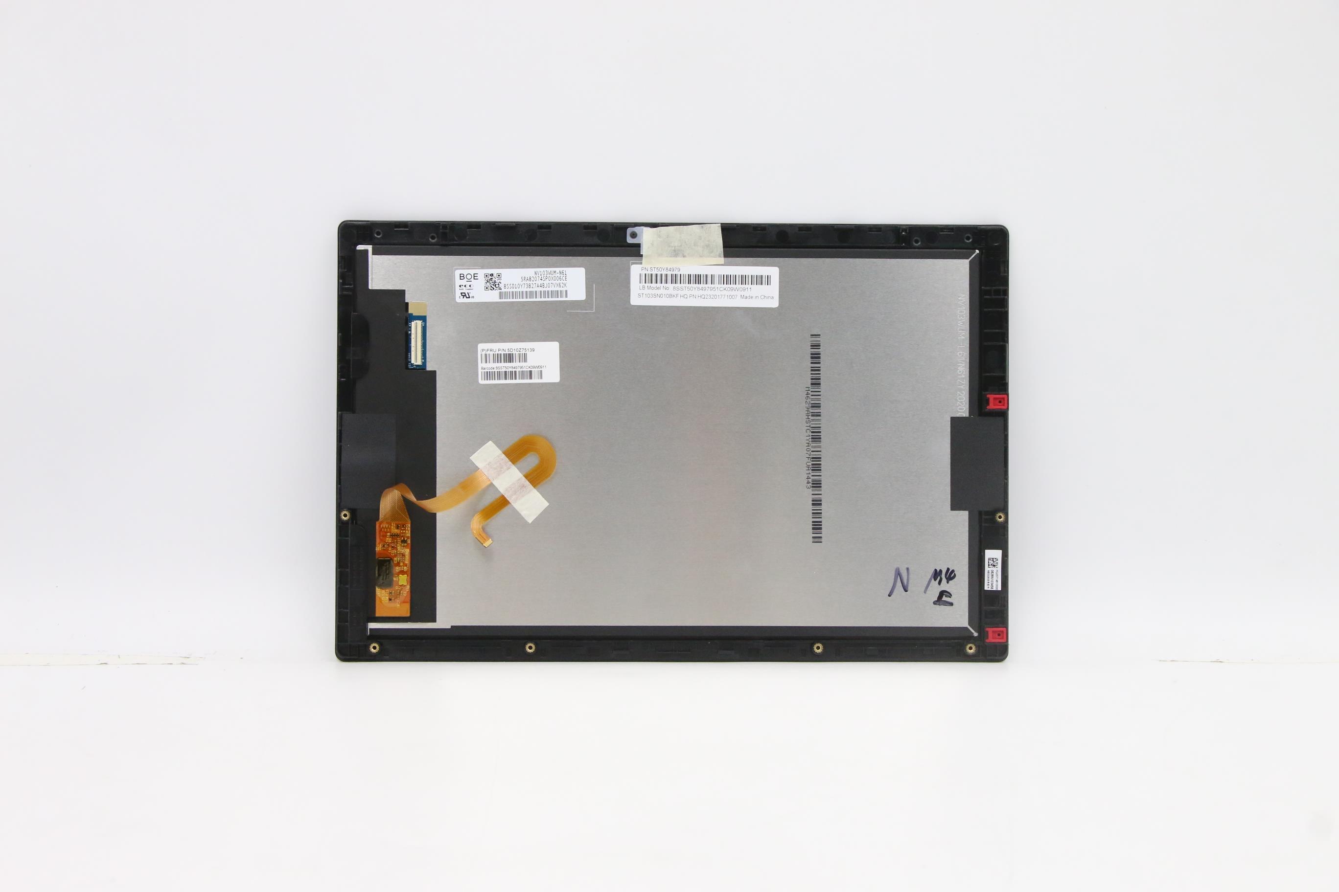Lenovo Part  Original Lenovo LCD Assembly, 10.3", WUXGA, Non-Touch, Glare, IPS, 330nit, 82AT