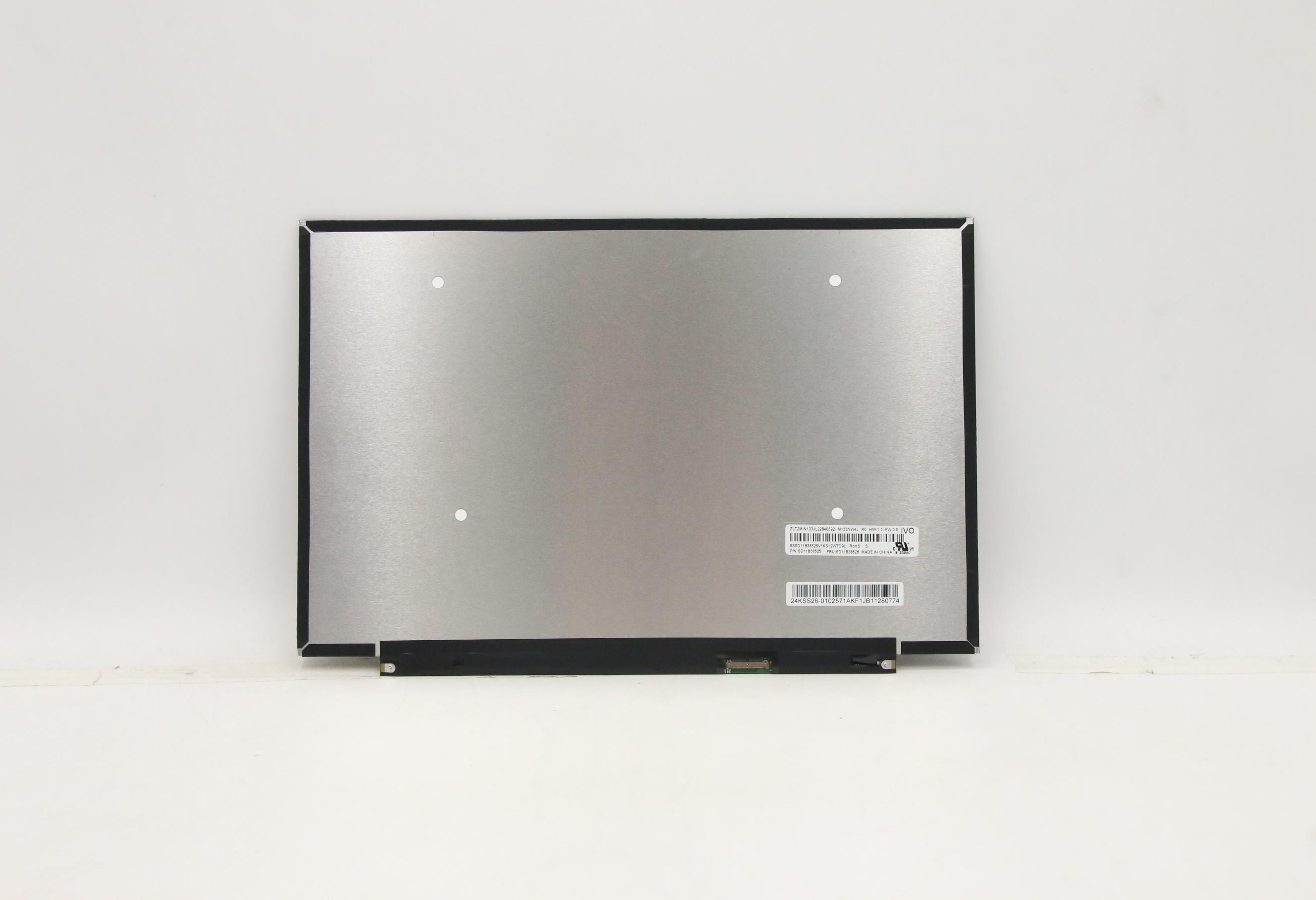 Lenovo Part  Original Lenovo LCD Panel, 13.3", WUXGA, Anti-Glare, Non-Touch, IPS, 300nits, M133NW4J R0(HW 1.3) Narrow Bezel