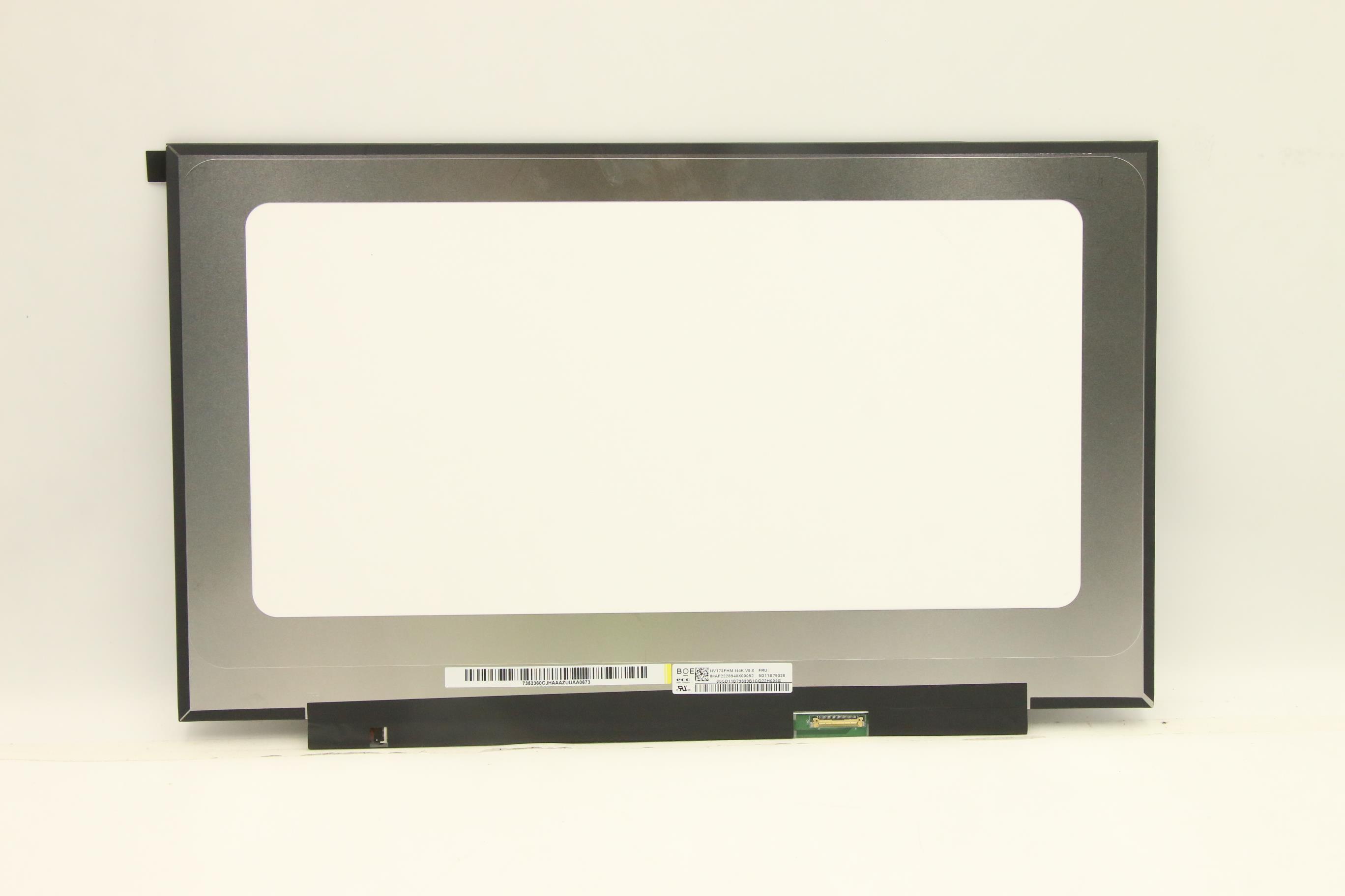 5D11B79338 - Original Lenovo LCD Panel, 17.3", FHD, Anti-Glare, IPS, 300nit, BO NV173FHM-N4K V8.0 (60Hz)