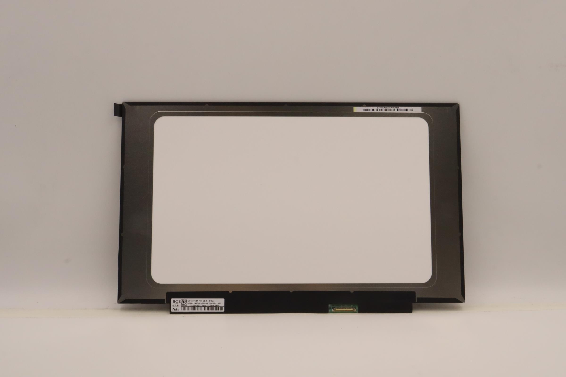 Lenovo Part  Original Lenovo LCD Panel, 14", FHD, Anti-Glare, TN, 250nit, 45%NTSC, BO NT140FHM-N45 V8.1