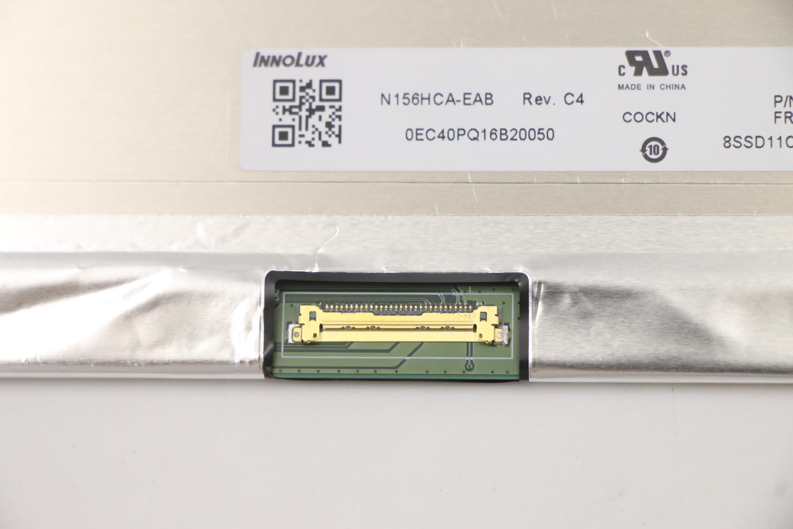5D11C18141 - Original Lenovo LCD Panel, 15.6", FHD, Non-Touch, Anti-Glare, IPS, 250nit, IN N156HCA-EAB C4
