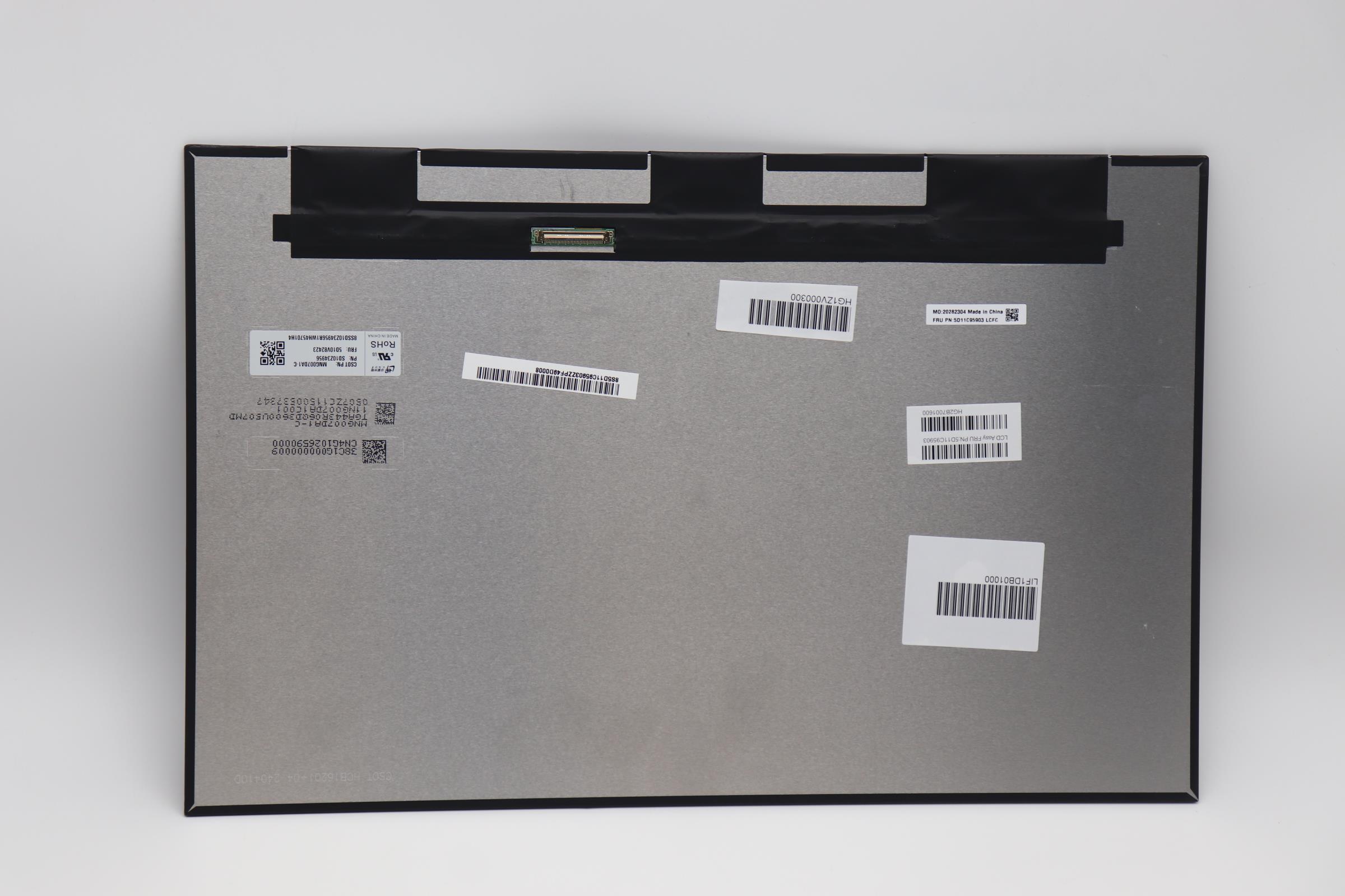 5D11C95903 - Original Lenovo LCD Assembly, 16", QHD+, Anti-Glare, Non-Touch, IPS, 400nits, AG 2.6t sRGB 400N FCC-CSOT