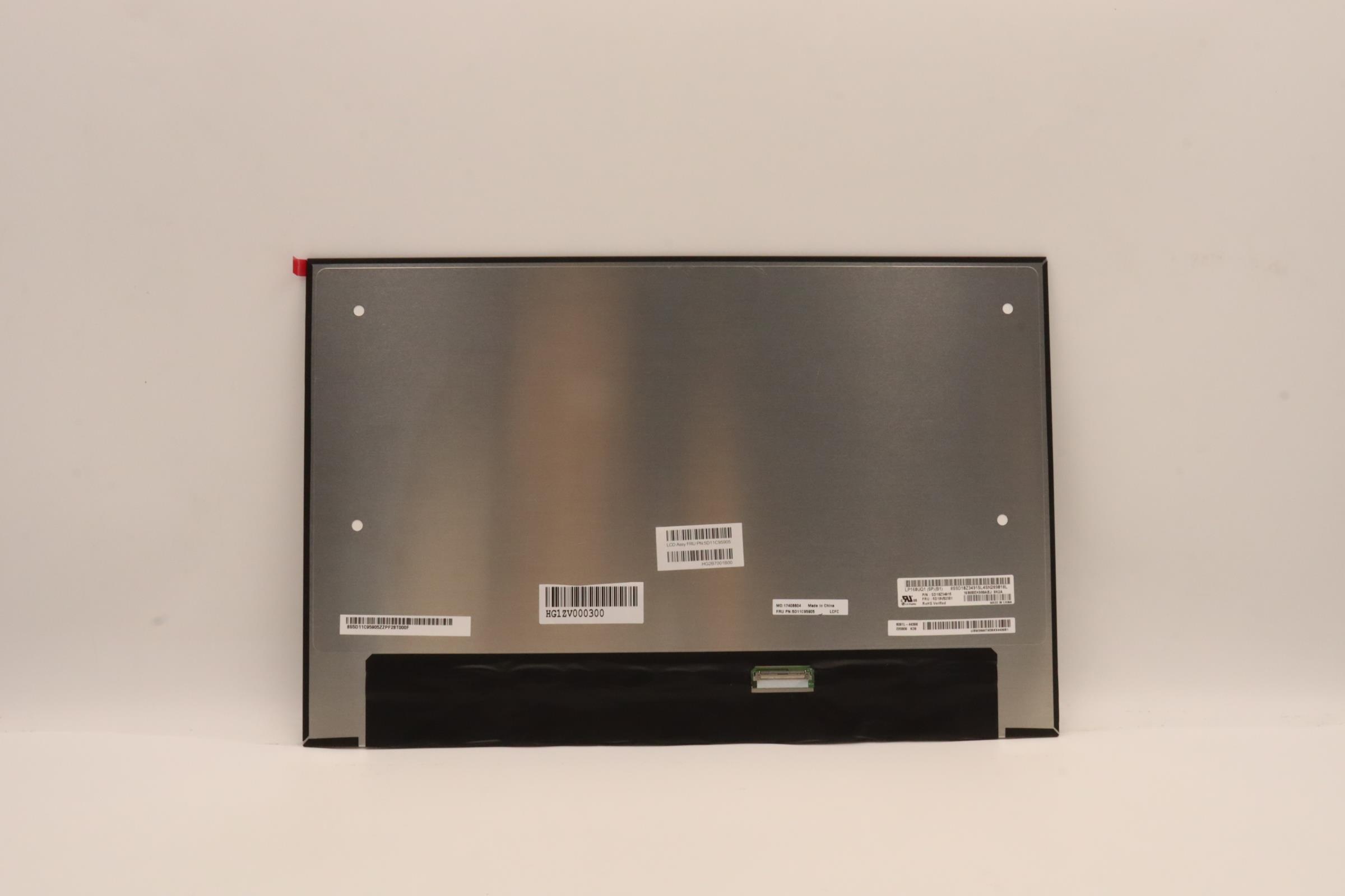 5D11C95905 - Original Lenovo LCD Module, 16", WQUXGA, Non-Touch, Anti-Glare, IPS, 100%sRGB, Colour Calibration