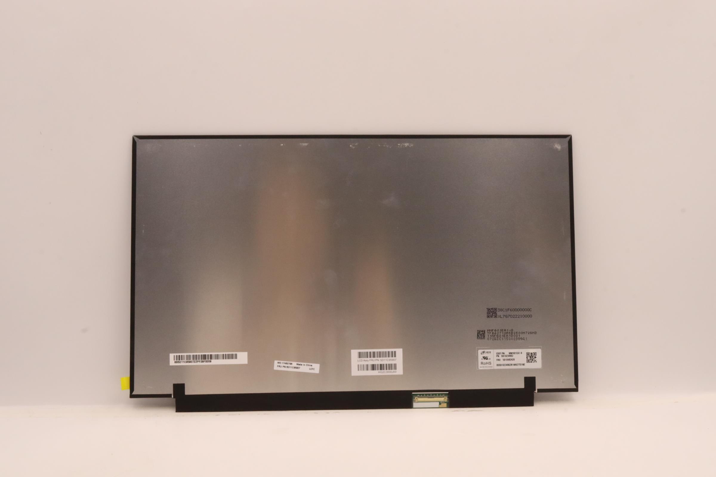 5D11C95907 - Original Lenovo DISPLAY FRU 15.6UHD IPSAGNTsRGB FCC-CSOT