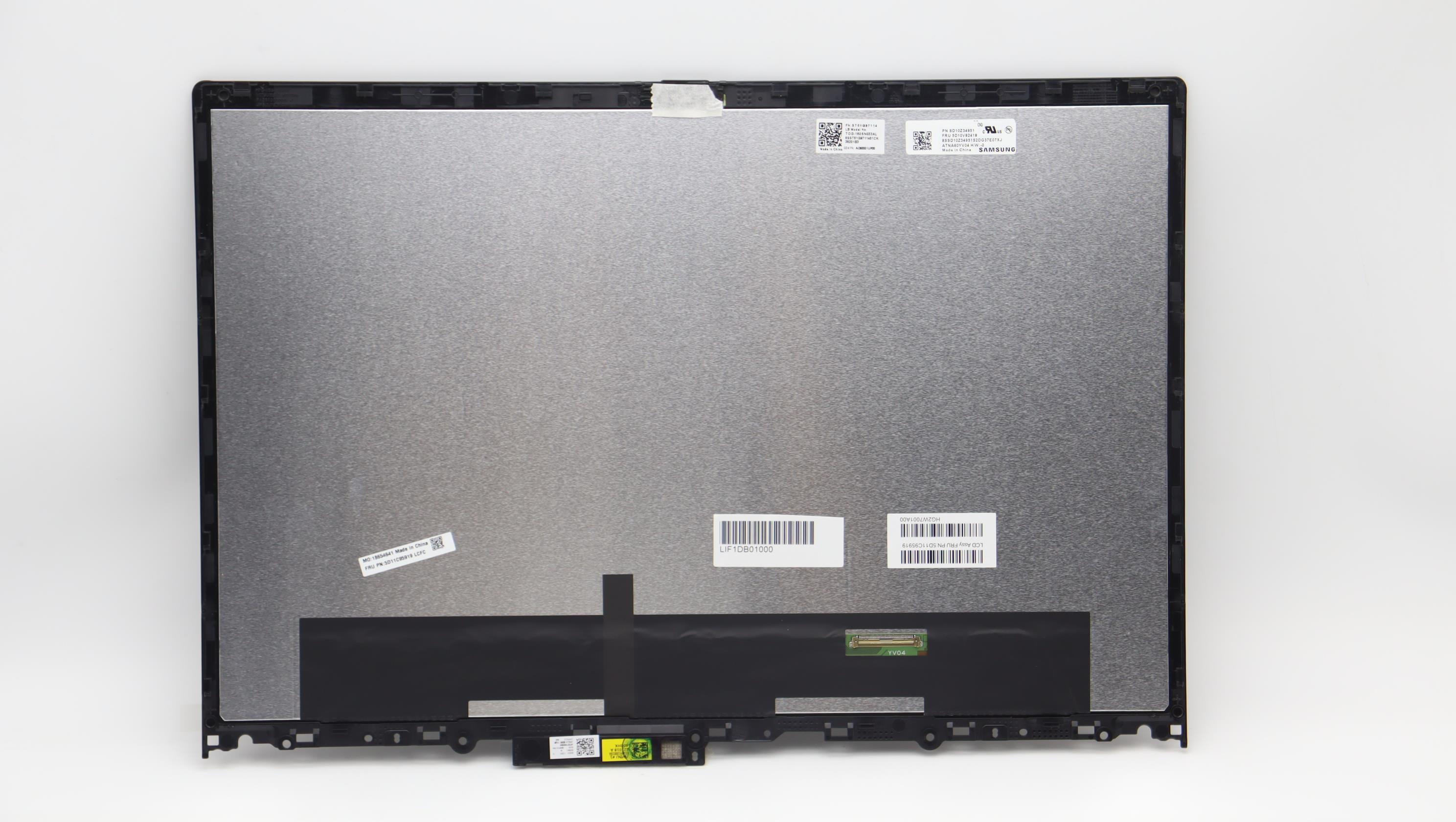 5D11C95919 - Original Lenovo DISPLAY UHDOLEDTAR/AS400nD-P3FCC-LB+SDC