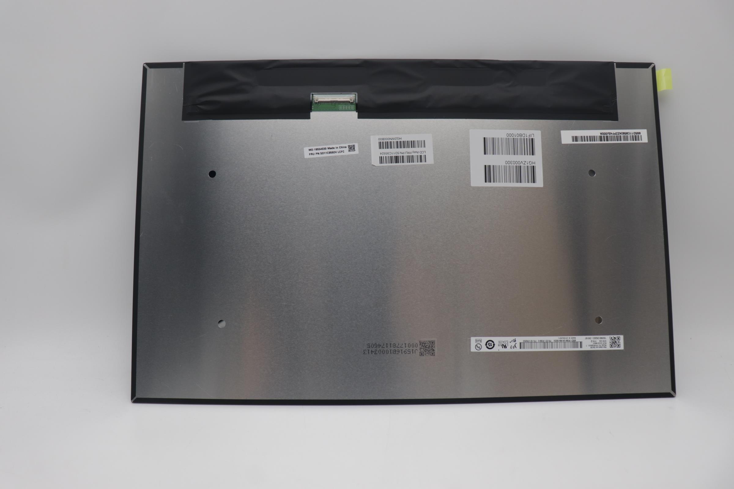 5D11C95924 - Original Lenovo LCD Assembly, 16", UHD, Anti-glare, IPS, Colour Calibration, DCI-P3HDR400FCCAUO