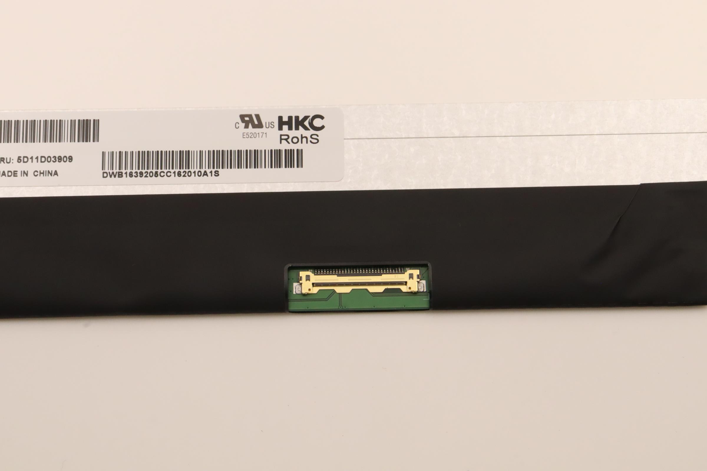 5D11D03909 - Original Lenovo LCD Panel, 11.6", HD, TN, 250 nits, MB116AN01-2 AG NB