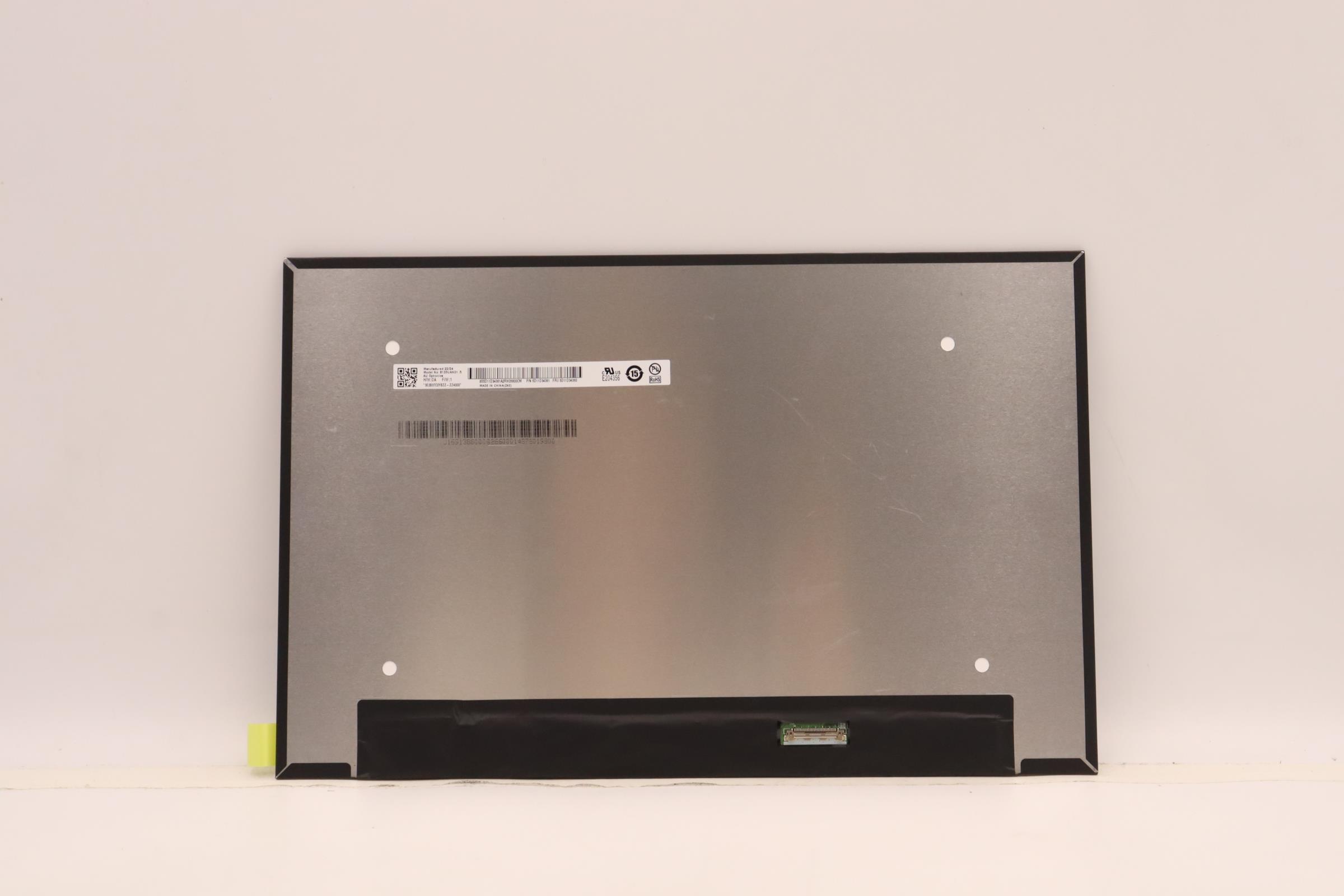 Lenovo Part  Original Lenovo LCD Panel, 13.3", WUXGA, Non-Touch, Anti-Glare, IPS, 300nit, 45%NTSC